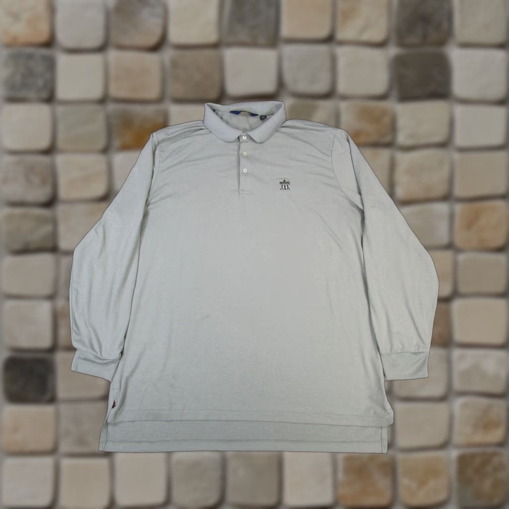 Ralph Lauren Polo Golf Ralph Lauren Polo Shirt Mens XXL Long Sleeve Gray Logo Polo Shirt 2XL Gray Mens Size US XXL / EU 58 / 5 - 1 Thumbnail