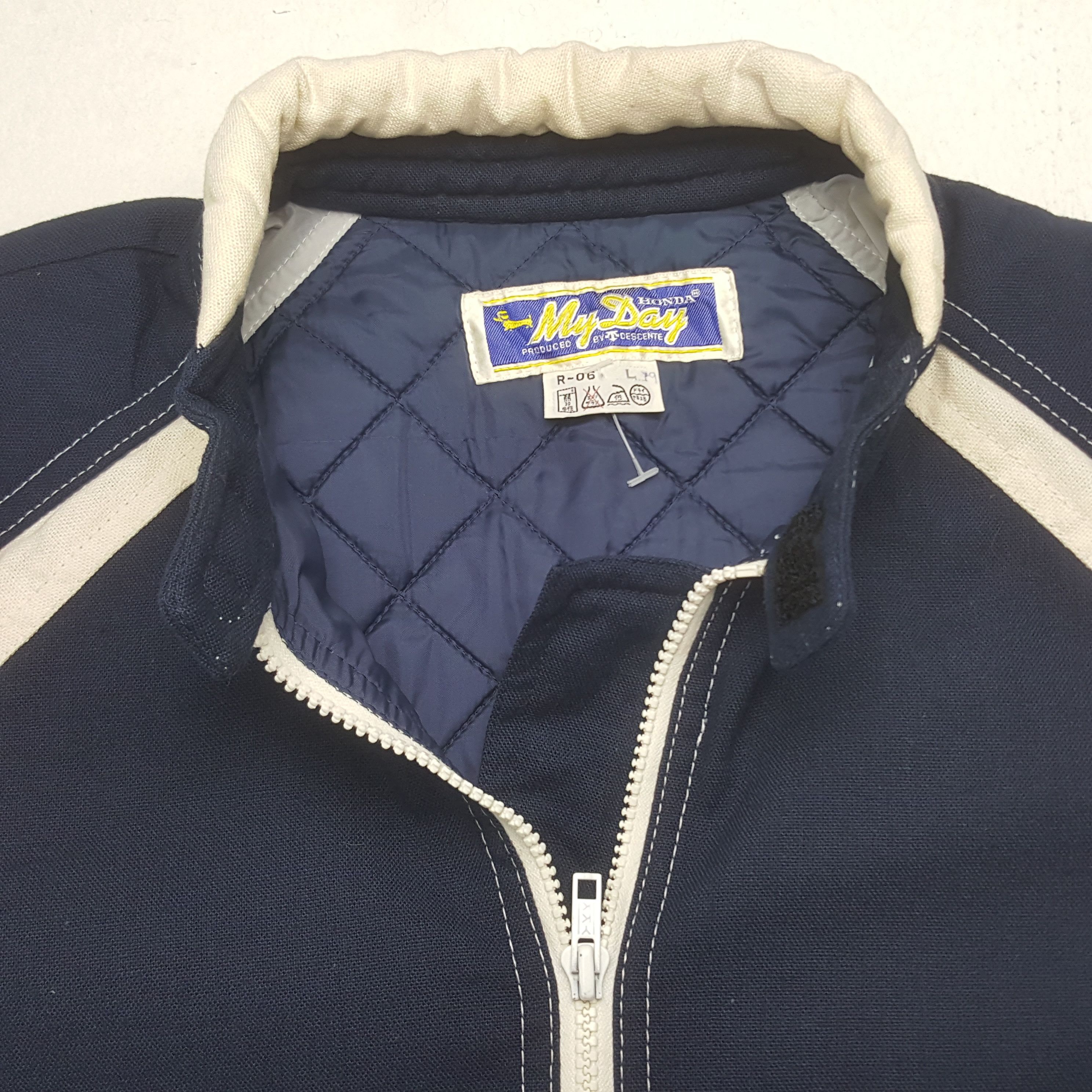 Japanese Brand Vintage Honda X Dencente Japanes Racing Bikers Jacket 33 Size US M / EU 48-50 / 2 - 4 Thumbnail