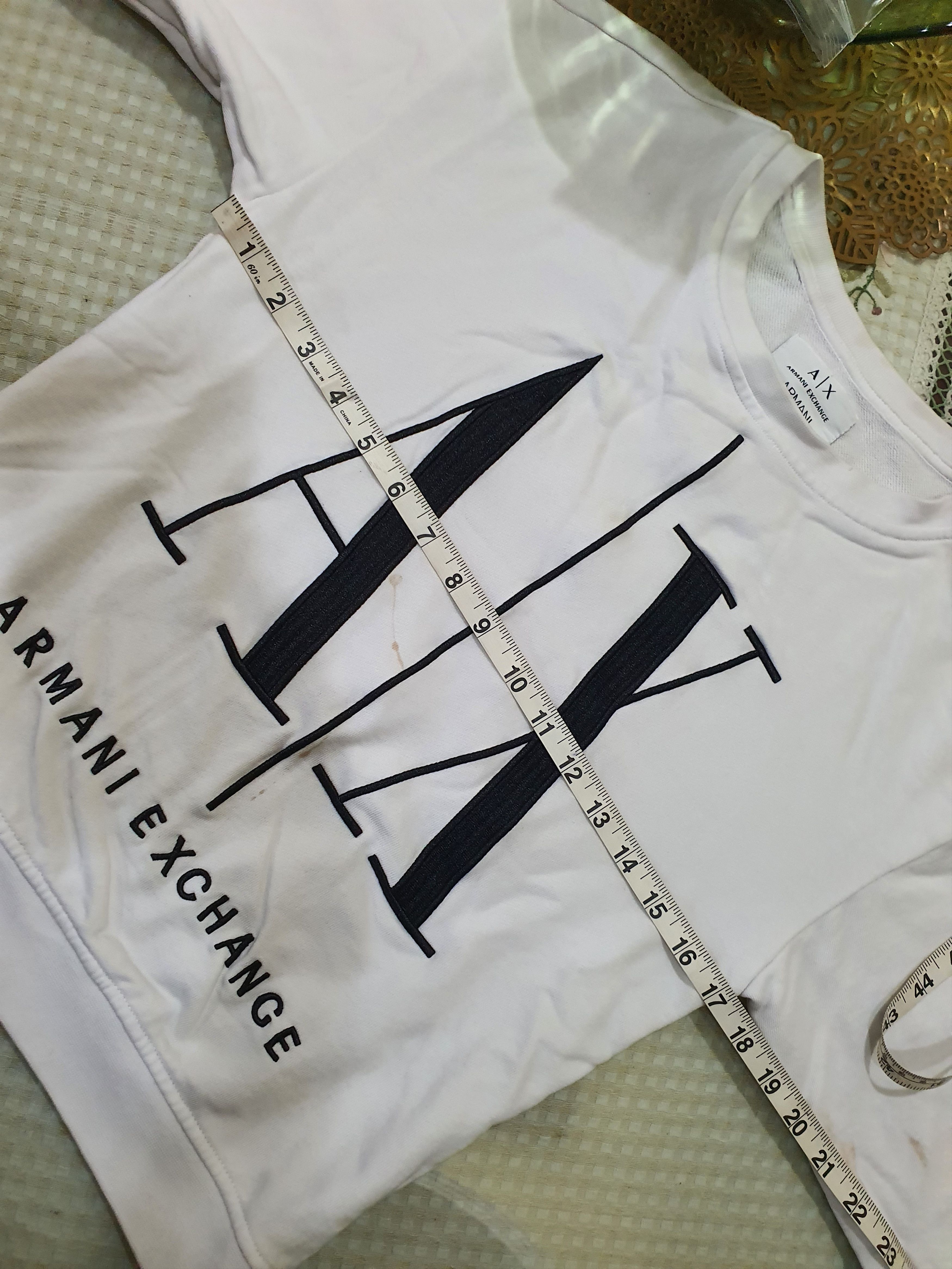 Armani Exchange Armani Exchange crewneck sweater prominent "A|X" logo Size XS / US 0-2 / IT 36-38 - 12 Thumbnail