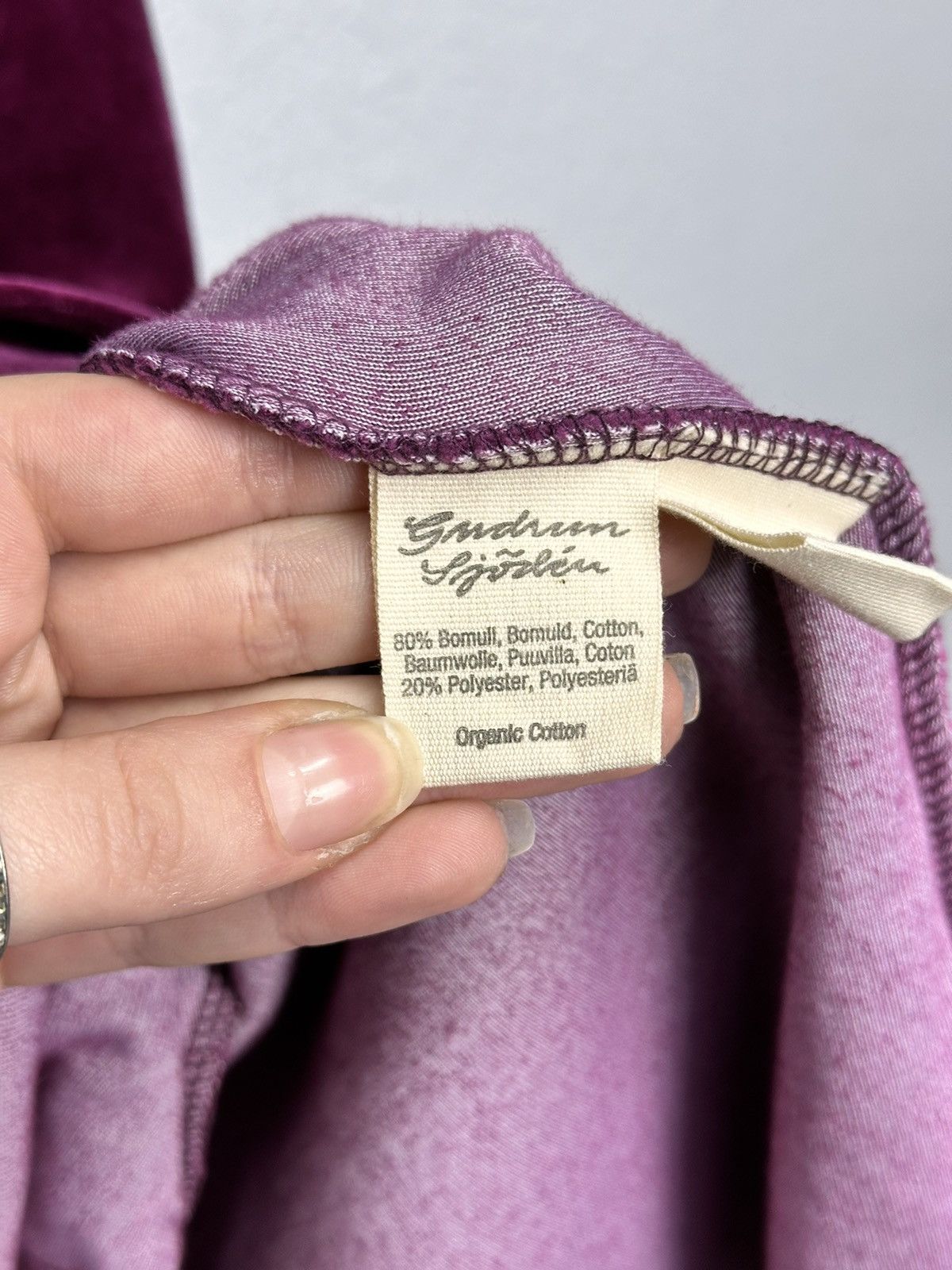 Gudrun Sjoden Gudrun Sjoden purple dress boho artwear vintage style Size S / US 4 / IT 40 - 7 Thumbnail