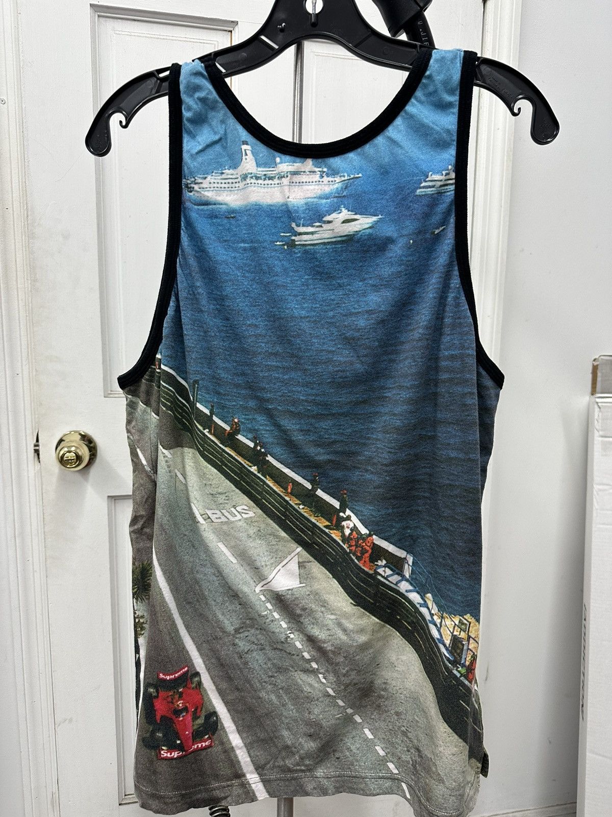Supreme Supreme Grand Prix Tank Top size L Size US L / EU 52-54 / 3 - 4 Thumbnail