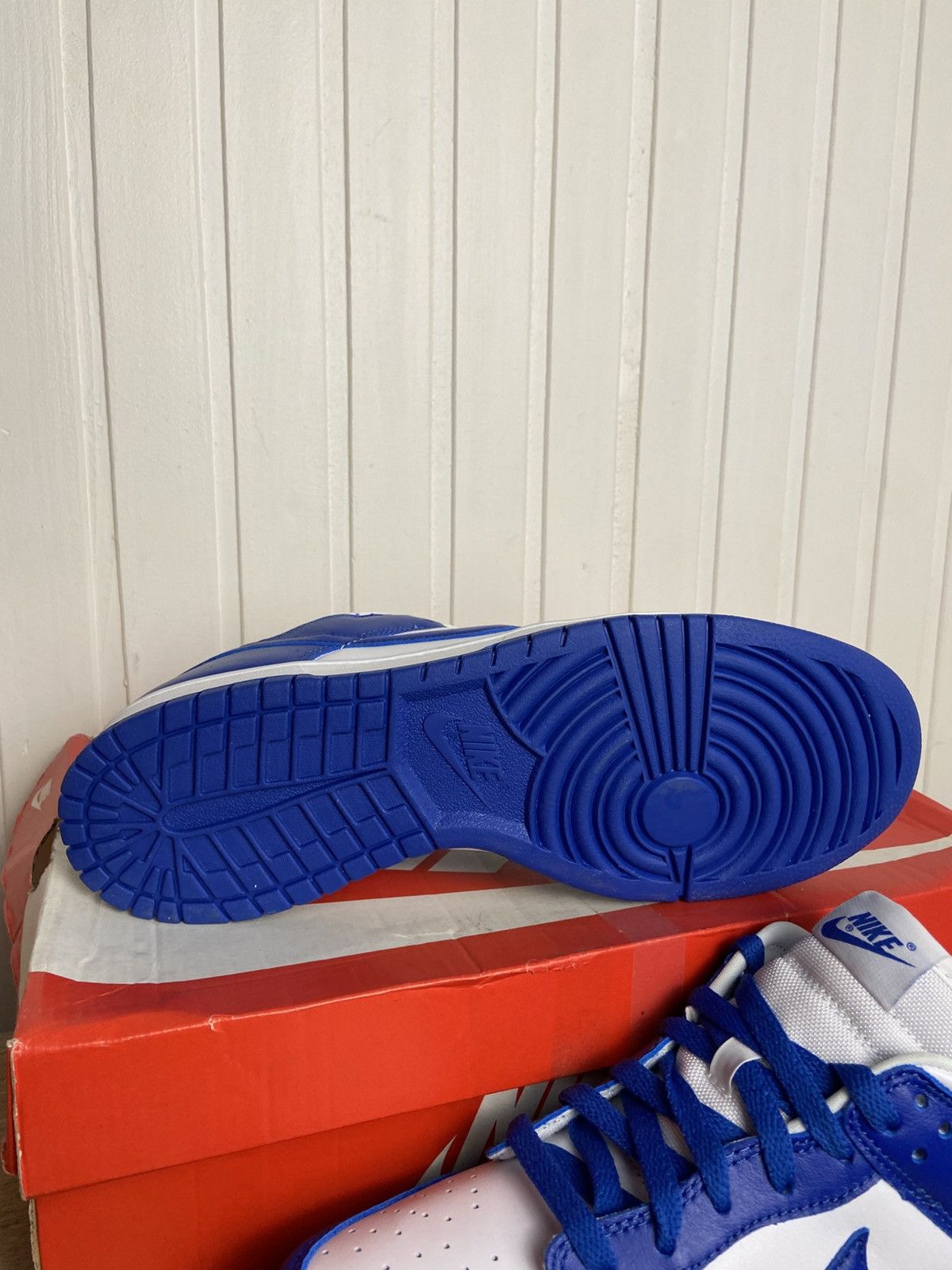 Nike New Nike Dunk Low SP "Kentucky" Size 10,5US Blue Size US 10.5 / EU 43-44 - 11 Thumbnail