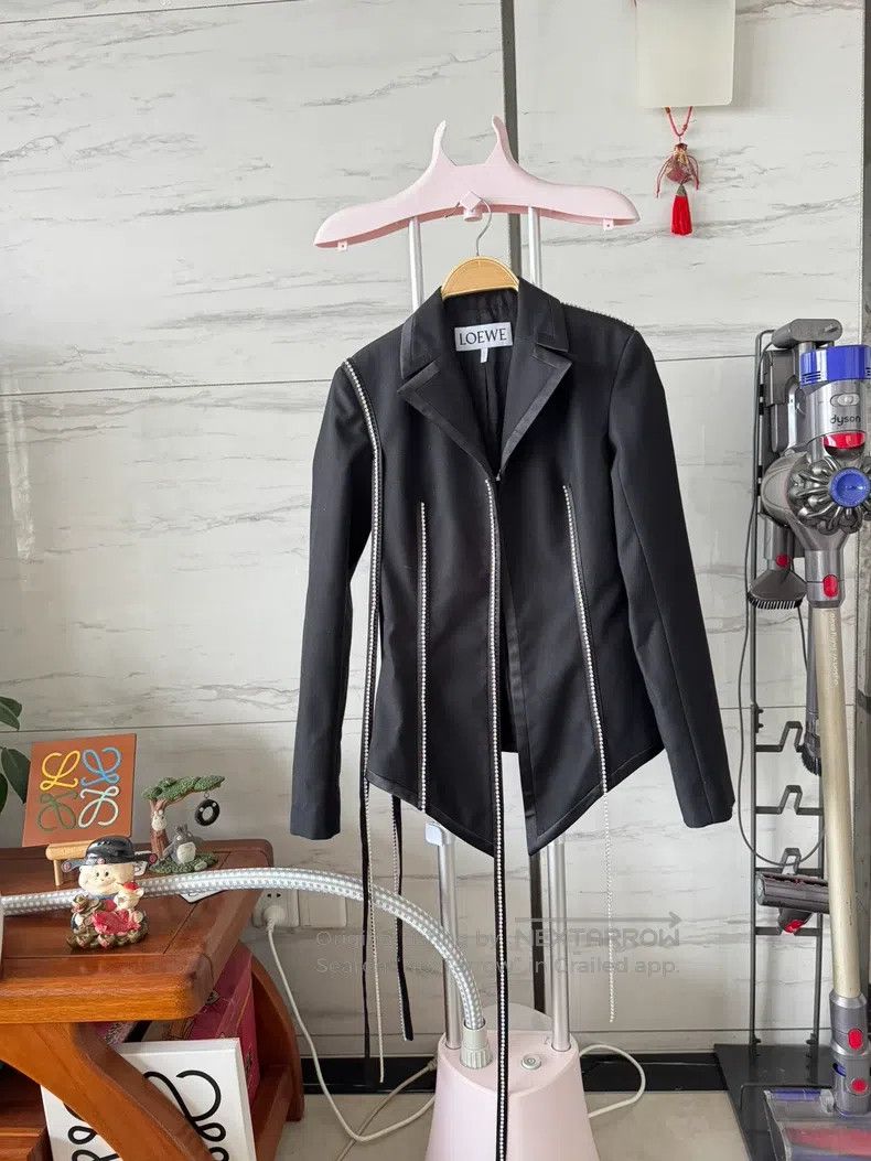 Loewe Loewe Crystal studs blazer jacket Size XXS / US 00 / IT 34 - 1 Thumbnail