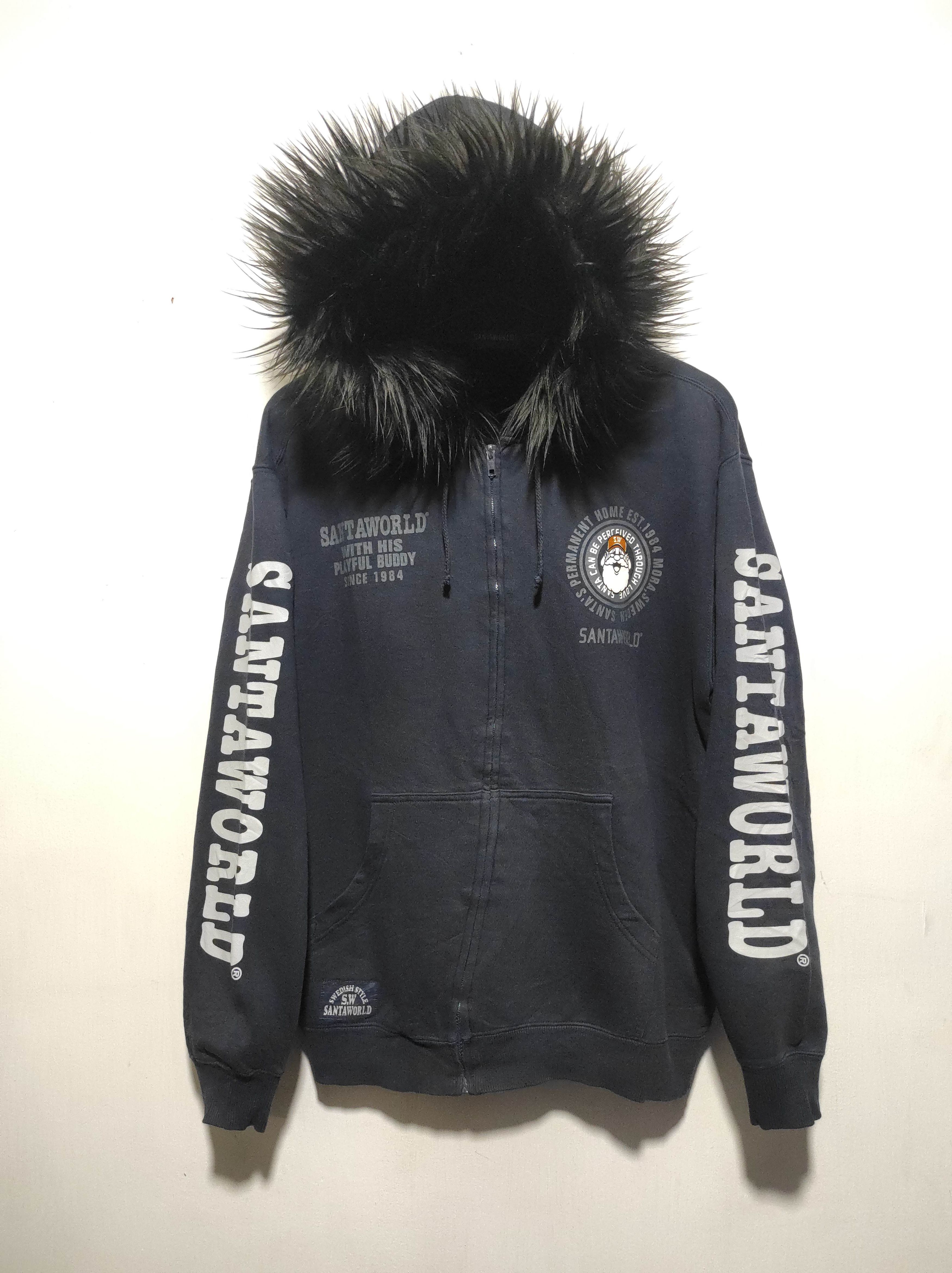 Hysteric Glamour SantaWorld Zipper Fur Hoodie LGB IfSixWasNine style Size US L / EU 52-54 / 3 - 2 Thumbnail