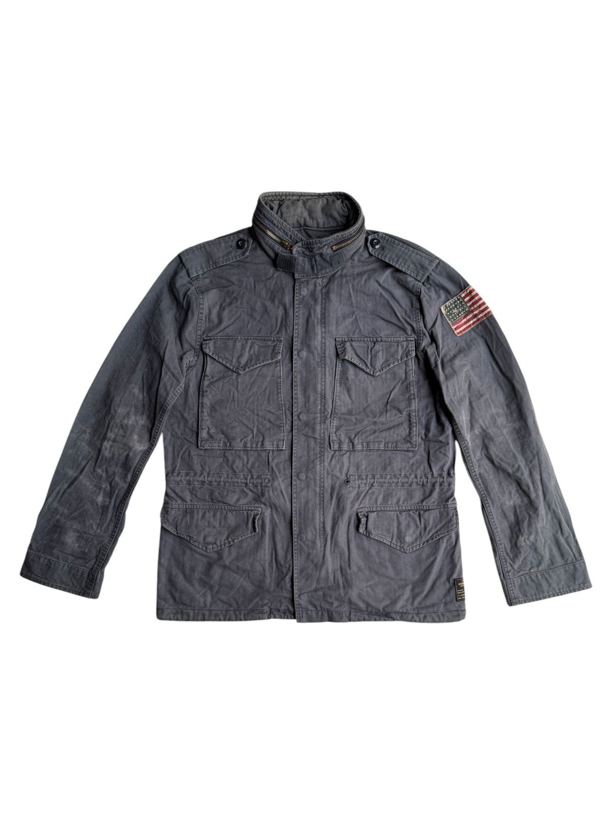 VERY RARE VINTAGE JACKET DENIM SUPPLY RALPH LAUREN POLO M65