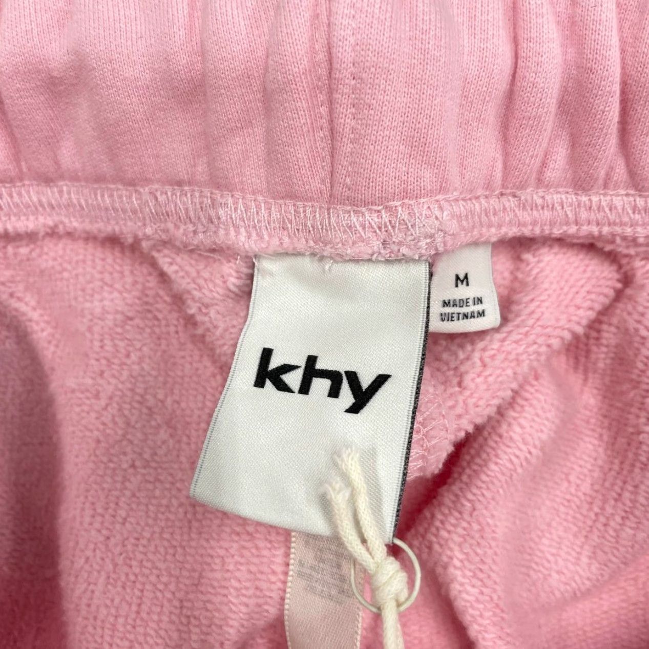 KHY Fleece Sweatpants Women Pink M Straight Leg Casual Pull On Regular Size M