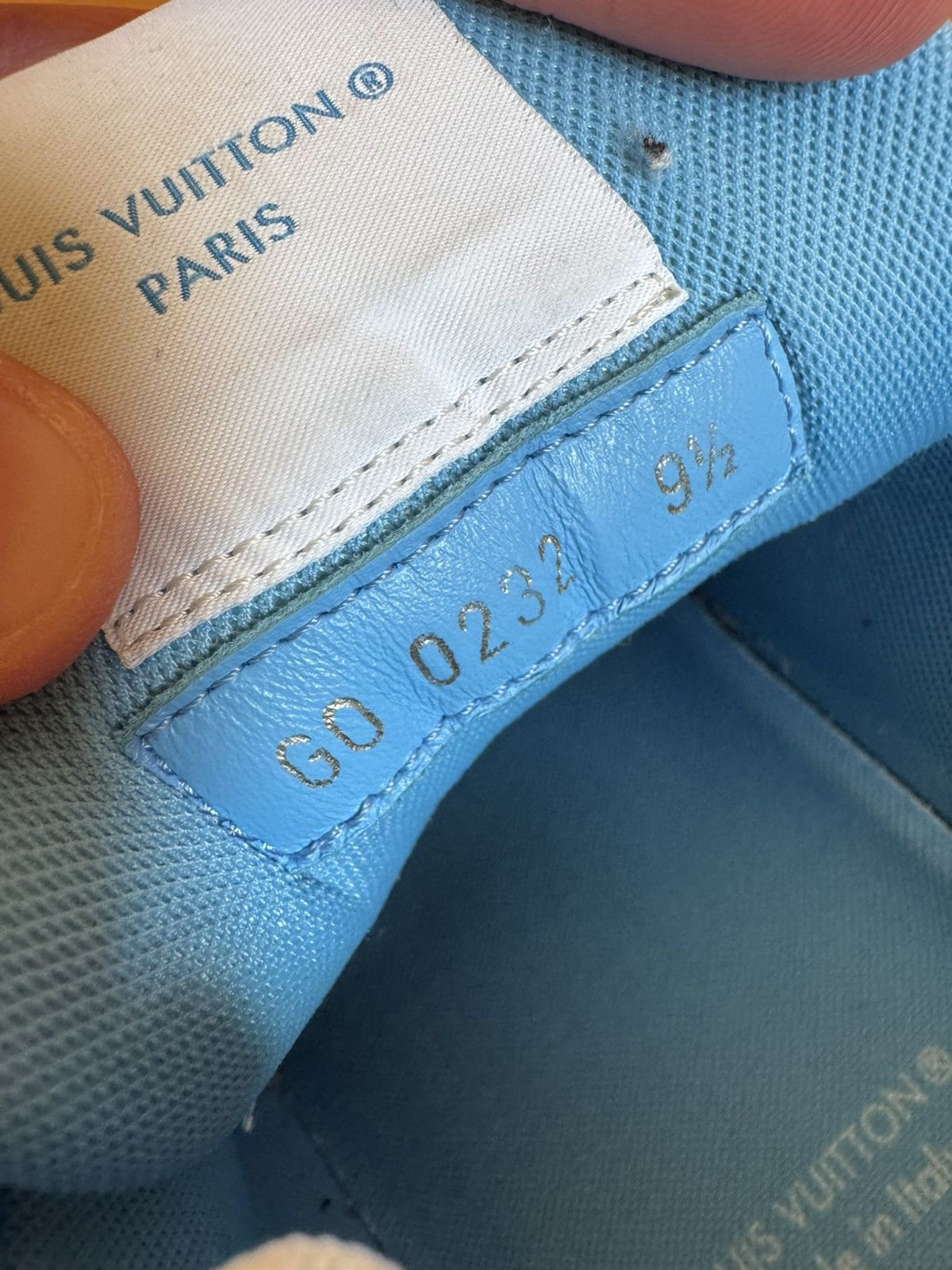 Louis Vuitton Louis Vuitton LV Trainer Velcro Strap Blue Denim Size US 10.5 / EU 43-44 - 16 Thumbnail