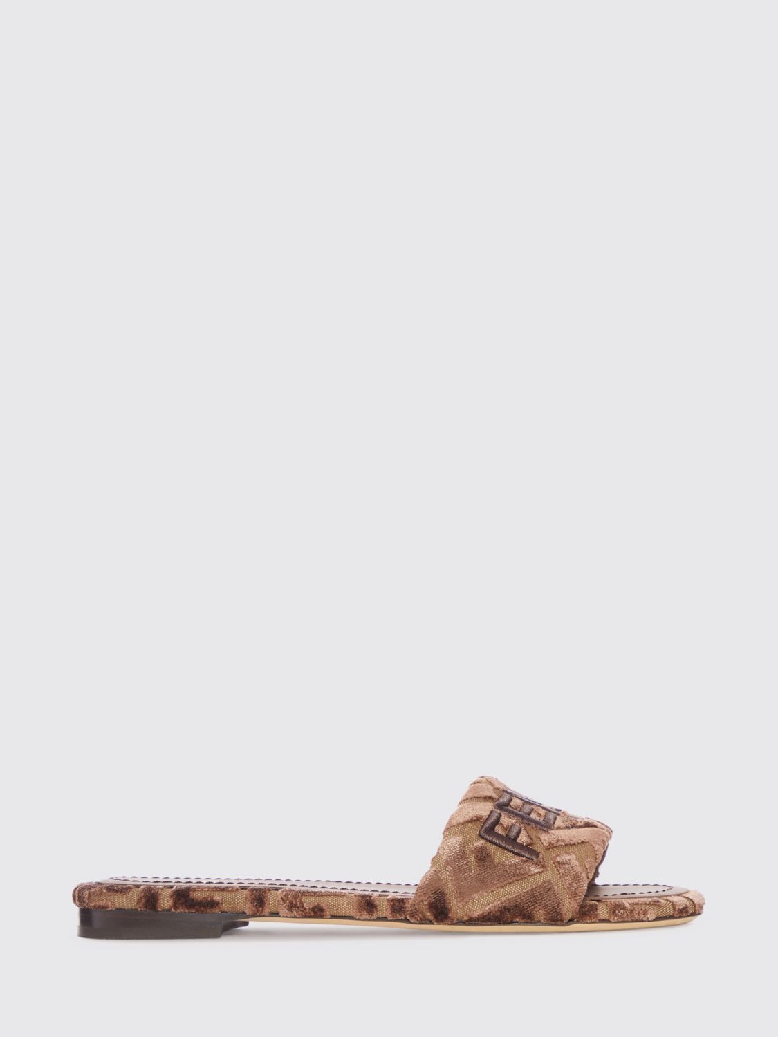 Fendi Fendi Heeled Sandal Woman Cocoa Size US 6 / IT 36 - 1 Thumbnail