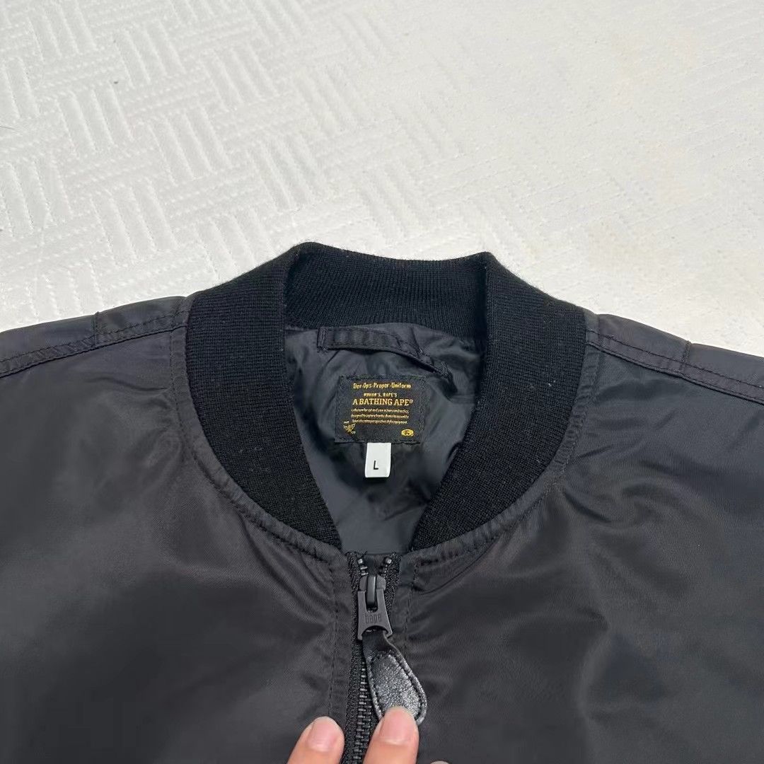 Bape BAPE SHARK MA-1 JACKET Size US L / EU 52-54 / 3 - 3 Thumbnail