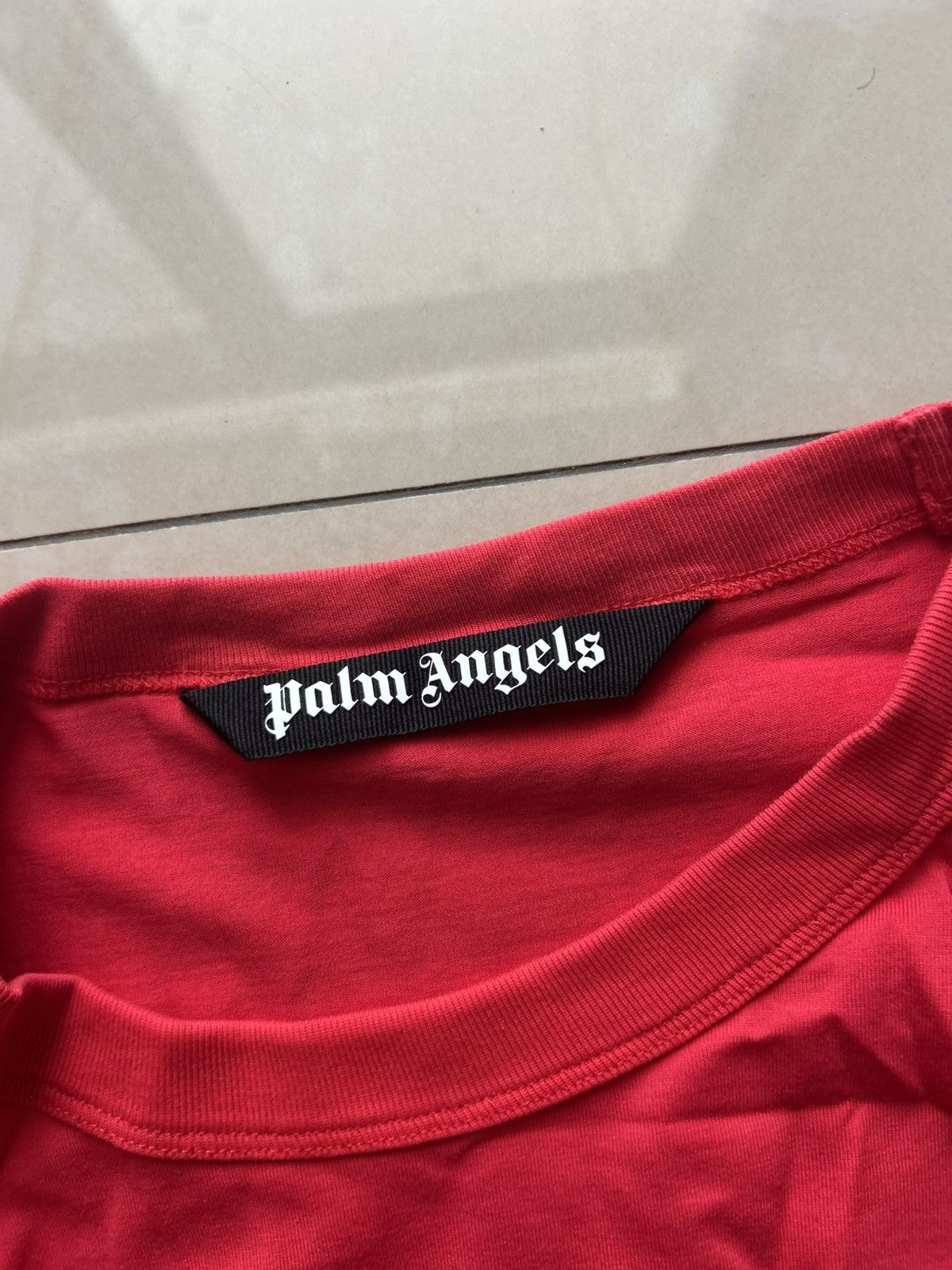 Palm Angels Palm Angels Red Desert Skull Long Sleeve T-Shirt Size US XL / EU 56 / 4 - 2 Thumbnail