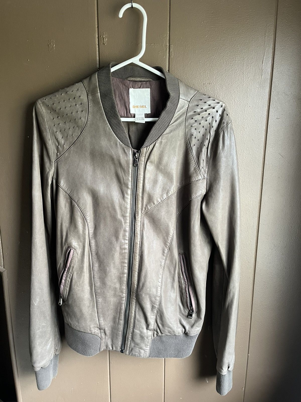 Diesel Vintage Diesel lamb leather jacket Size US M / EU 48-50 / 2 - 1 Thumbnail
