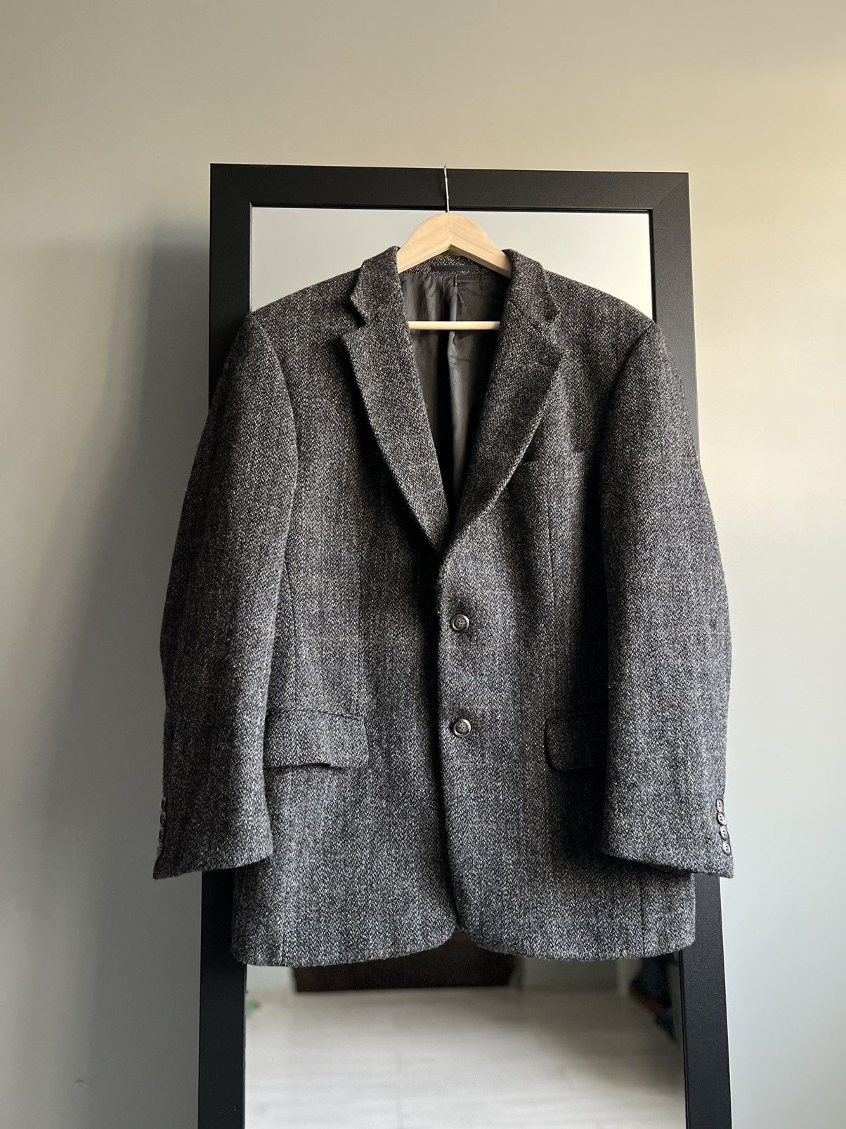 Harris Tweed Harris Tweed Vintage Wool Blazer Jacket Size 50R - 1 Thumbnail