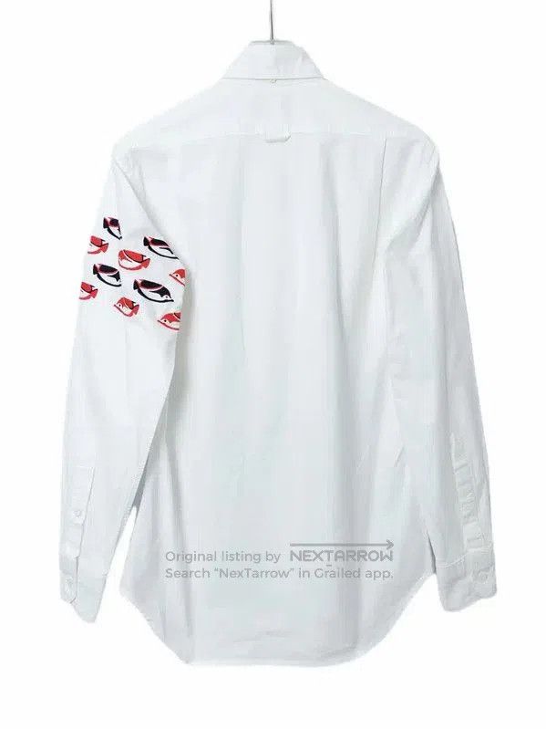 Thom Browne Thom Browne White Cotton Women's Shirt . Size S / US 4 / IT 40 - 2 Thumbnail