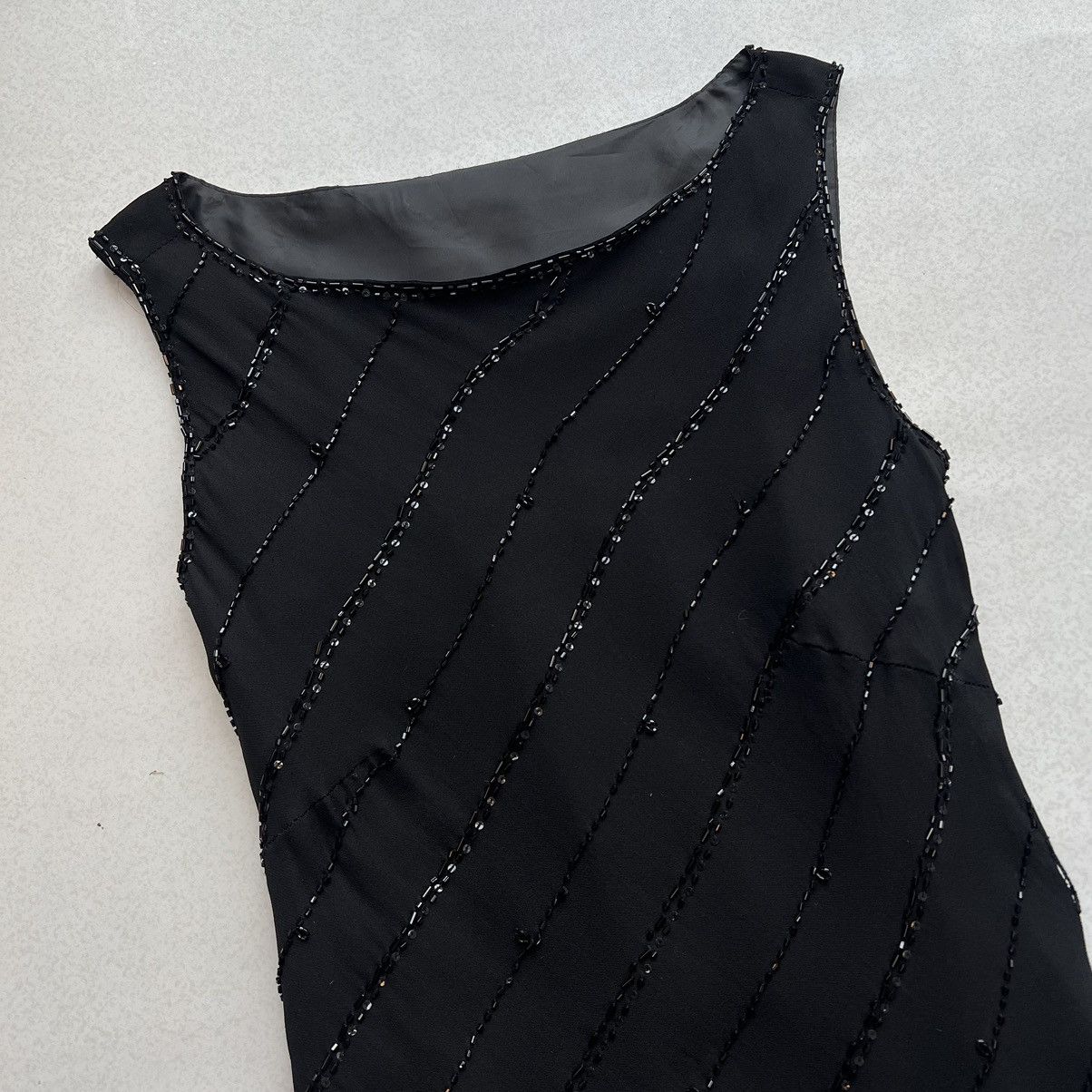 Japanese Brand × Other Black Sequin Mesh Tank Top Size M / US 6-8 / IT 42-44 - 2 Thumbnail