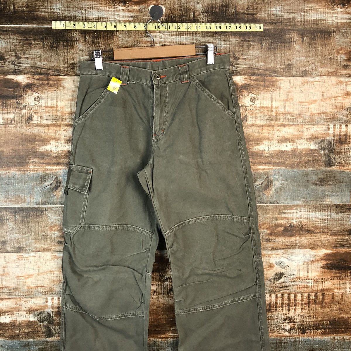 Japanese Brand DLL Uniqlo Cargo utility tactical Multipocket Pants #C070 Size US 27 - 2 Thumbnail