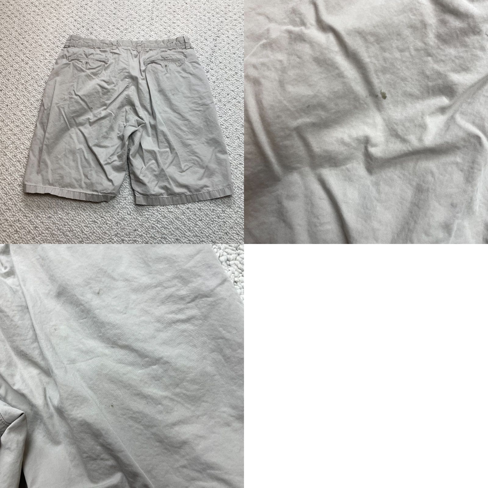 J.Crew J.Crew Shorts Mens 33 Chino Beige Cotton 11" Inseam Pockets Flat Front Regular Rise Kn... Size US 33 - 9 Thumbnail
