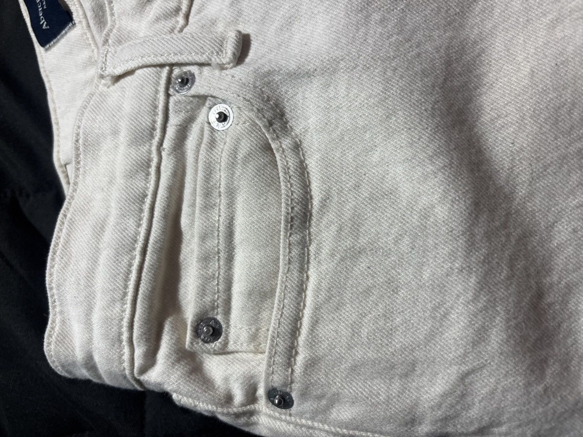 Abercrombie & Fitch Abercrombie & Fitch White Skinny Jeans Size US 30 / EU 46 - 4 Thumbnail