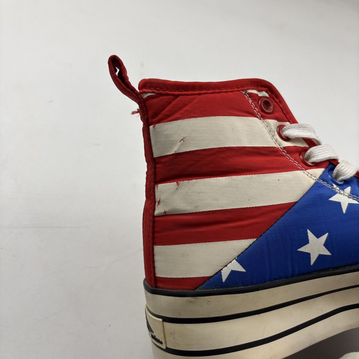 20471120 20471120 HYOMA Stars and Stripes Platform Sneakers Size US 5 / IT 35 - 6 Thumbnail