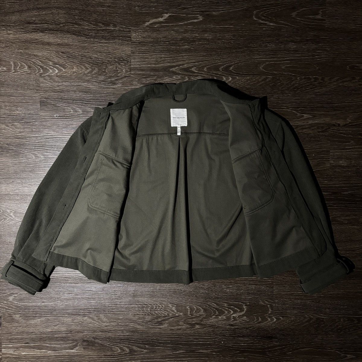 AVEC LES FILLES Green Avec Les Filles Corduroy Oversized Shacket Size XL / US 12-14 / IT 48-50 - 2 Thumbnail