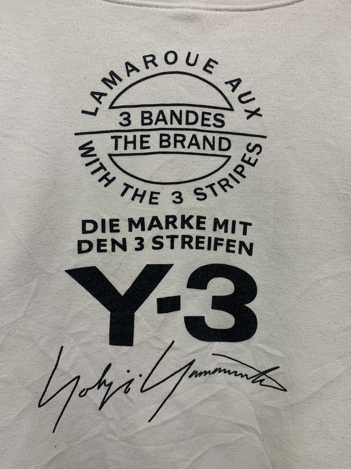 Y's × Y-3 × Yohji Yamamoto 💸BINDINGOFFER💸Yohji Yamamoto Y3 Sweatshirt Y2k Style Size US L / EU 52-54 / 3 - 2 Thumbnail