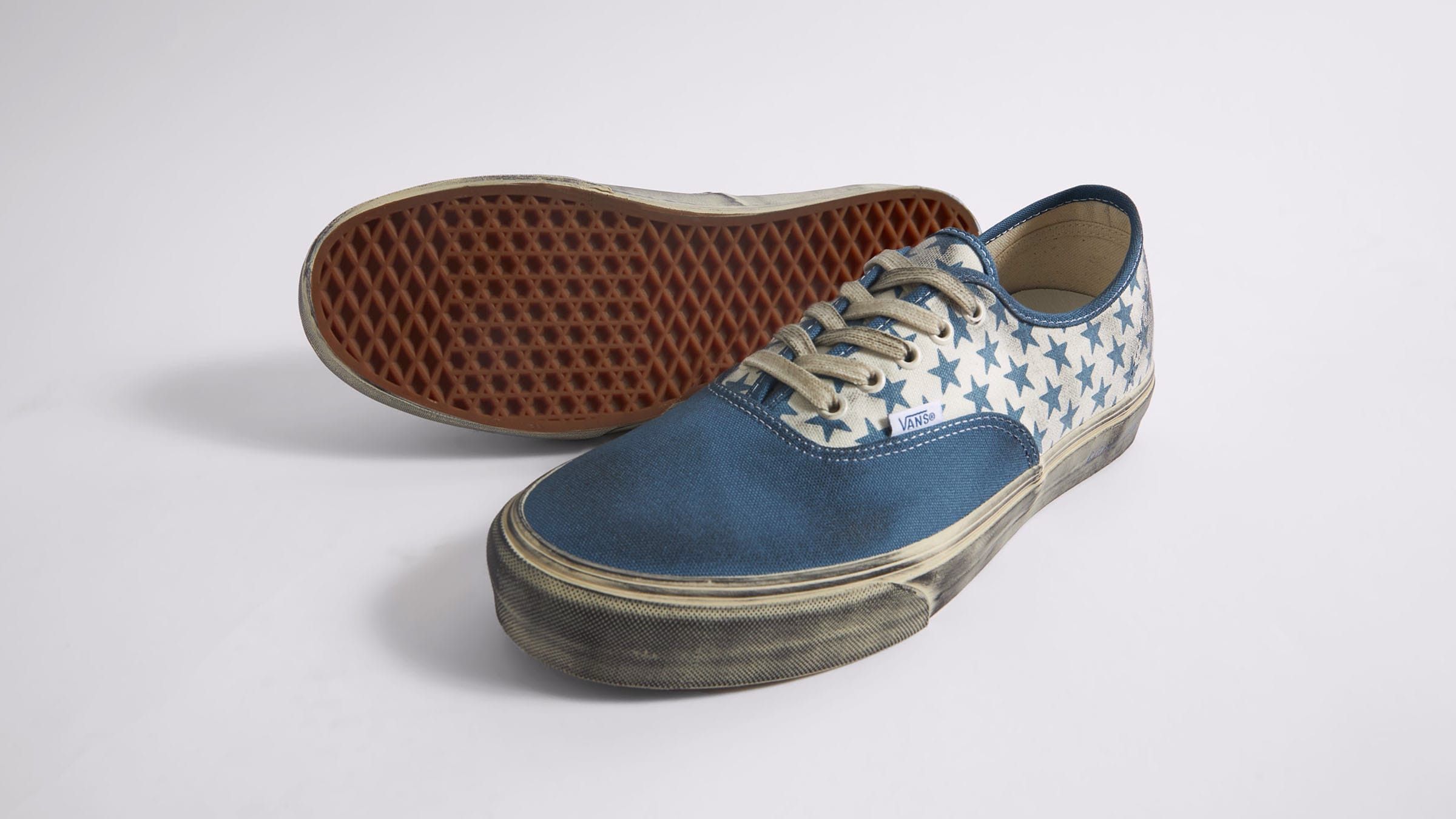 BIANCA CHANDON × Vans FINAL DROP NEW STAR PRINTED VANS AUTHENTIC SKATE SNEAKERS Size US 12 / EU 45 - 7 Thumbnail