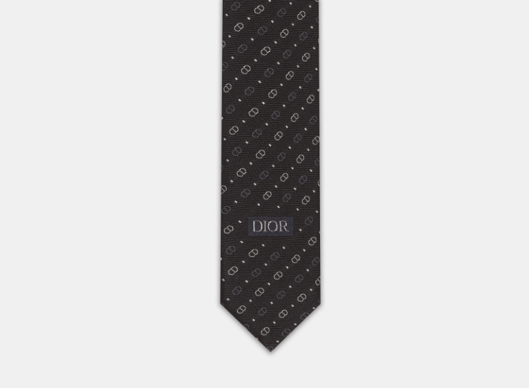 Dior o1w1db11025 51C104 Size : OS / CD Icon Tie in Multicolor Size ONE SIZE - 2 Thumbnail