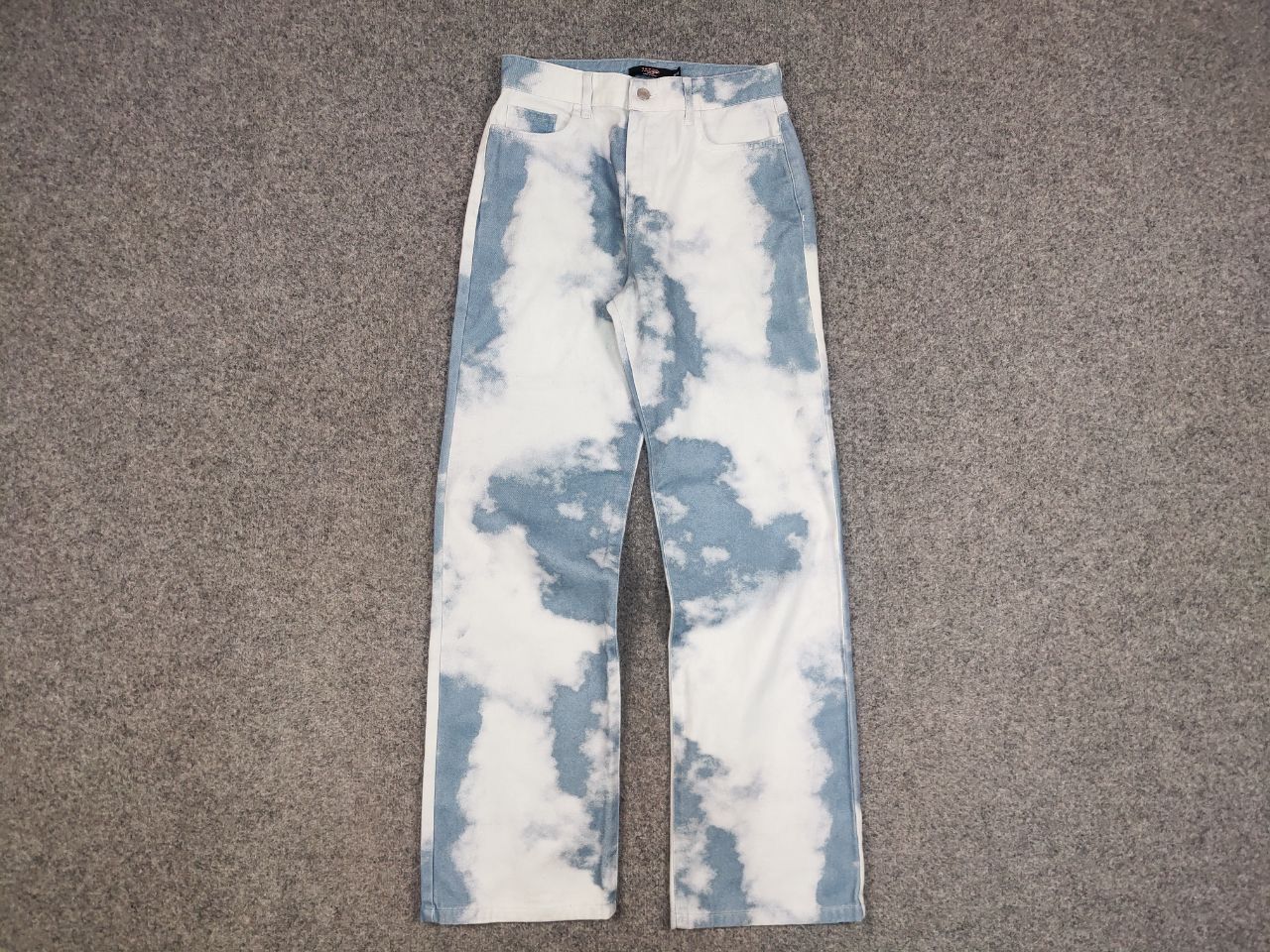 Jaded London Jaded London Boyfriend Sky Blue Art Denim Jeans Japan Style Size US 29 - 9 Thumbnail