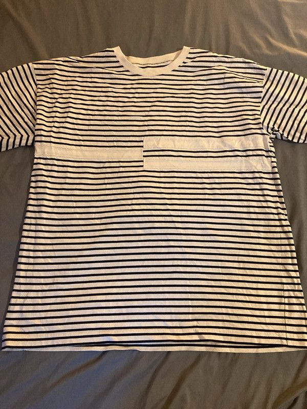 Ts(S) ts(s) - Stripe Patch Work Tee - 4 XL Size US XL / EU 56 / 4 - 1 Thumbnail