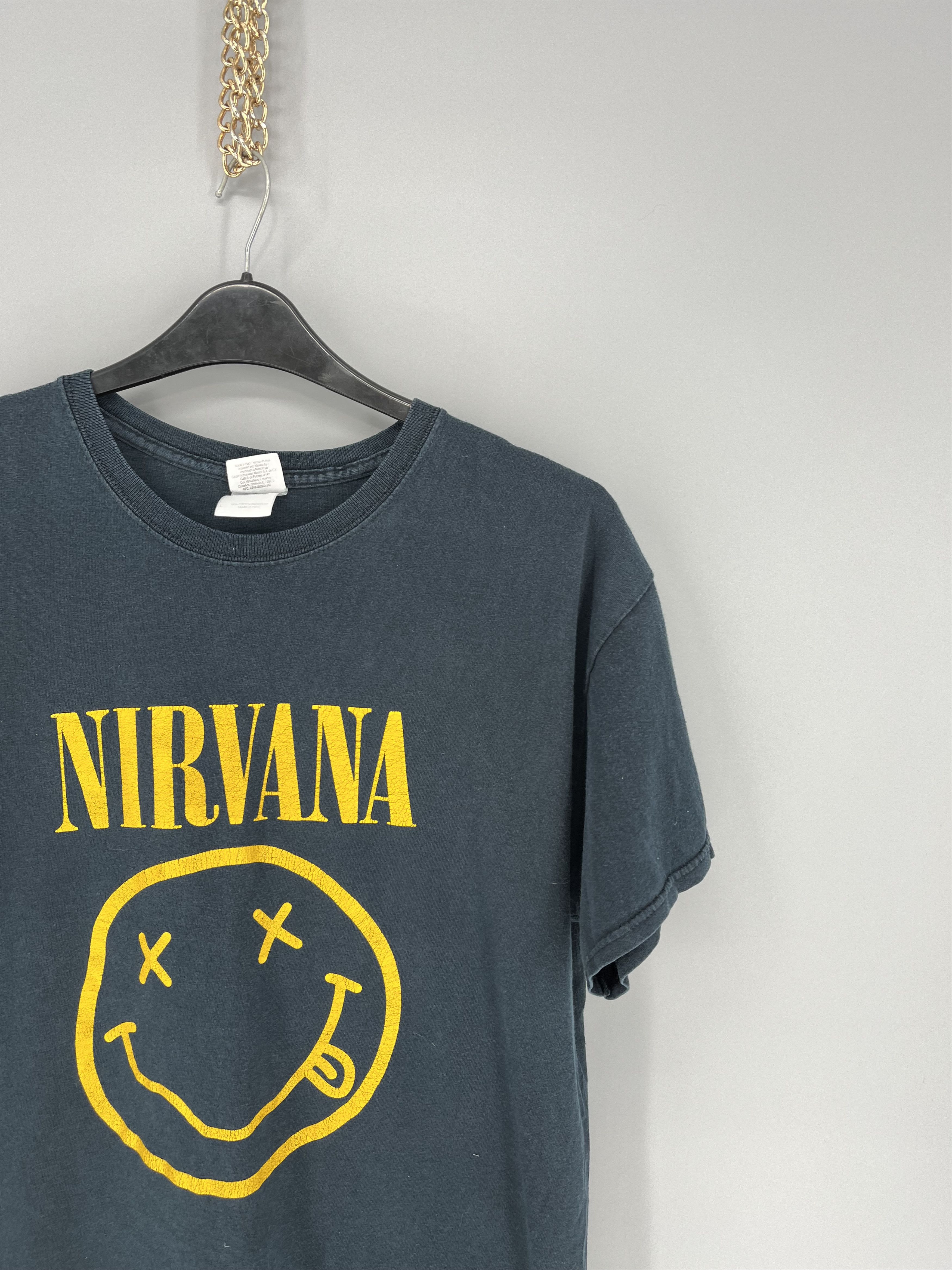 Band Tees Vinyage Y2K Nirvana Band Tee Black Size US L / EU 52-54 / 3 - 5 Thumbnail
