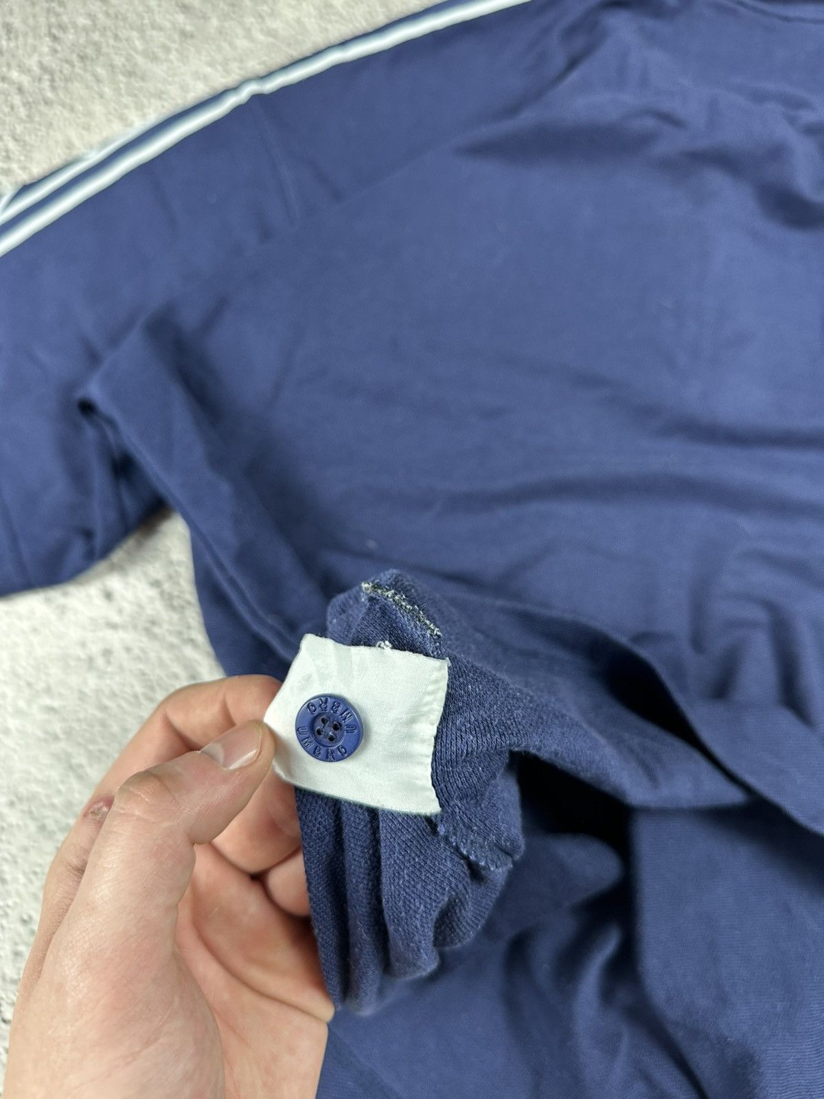 Umbro × Vintage Vintage Umbro England Three Lions Polo Shirt Navy Size US XL / EU 56 / 4 - 13 Thumbnail