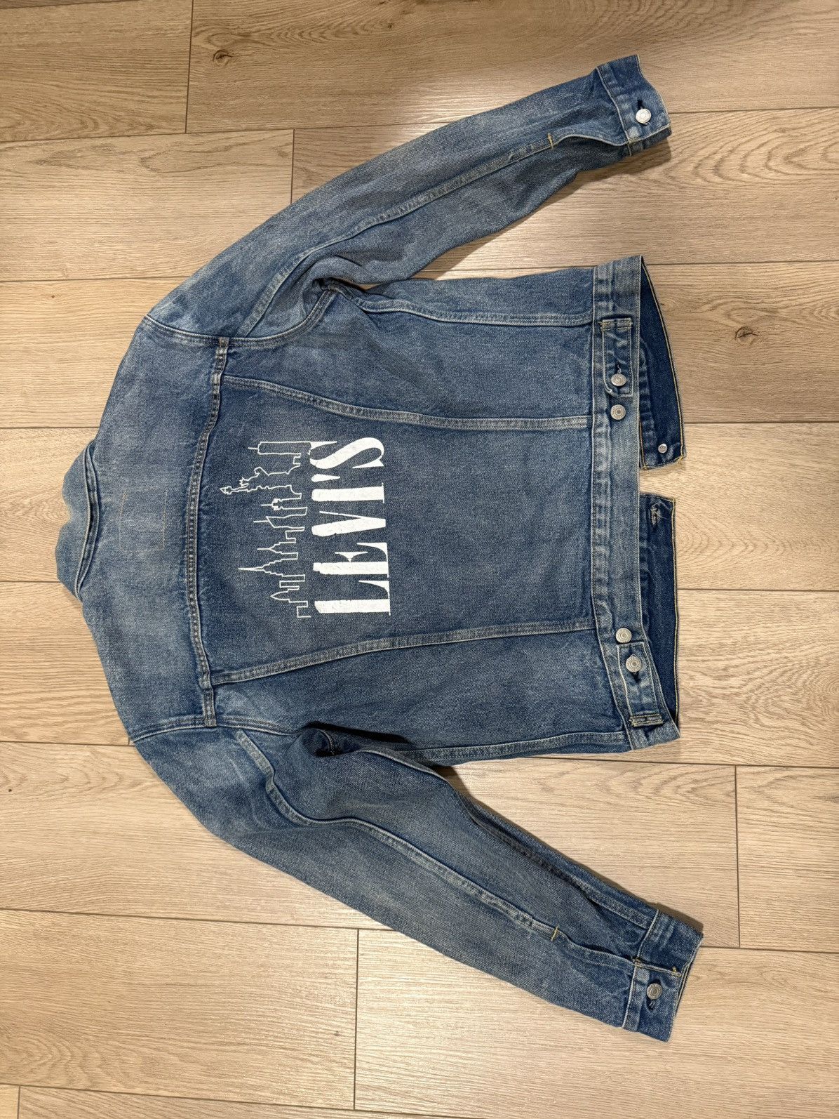 Levi's Levi New York City Denim Jacket Size US M / EU 48-50 / 2 - 3 Thumbnail