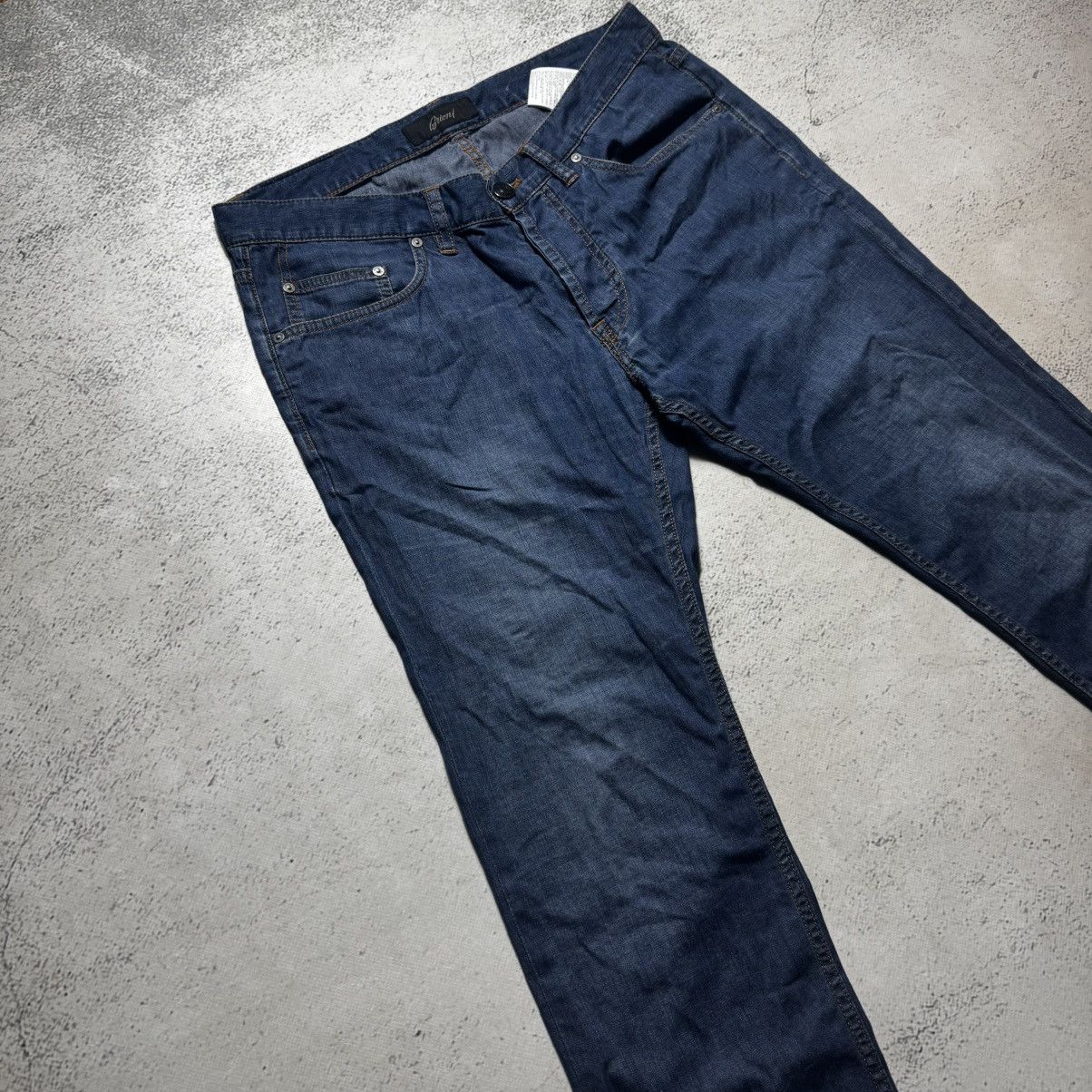 Brioni vintage brioni vens skinny fit jeans luxury 35 size Size US 30 / EU 46 - 2 Thumbnail