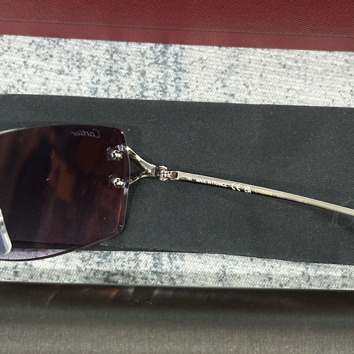 Cartier CARTIER CT0550S 003 SUNGLASSES Size ONE SIZE - 6 Thumbnail