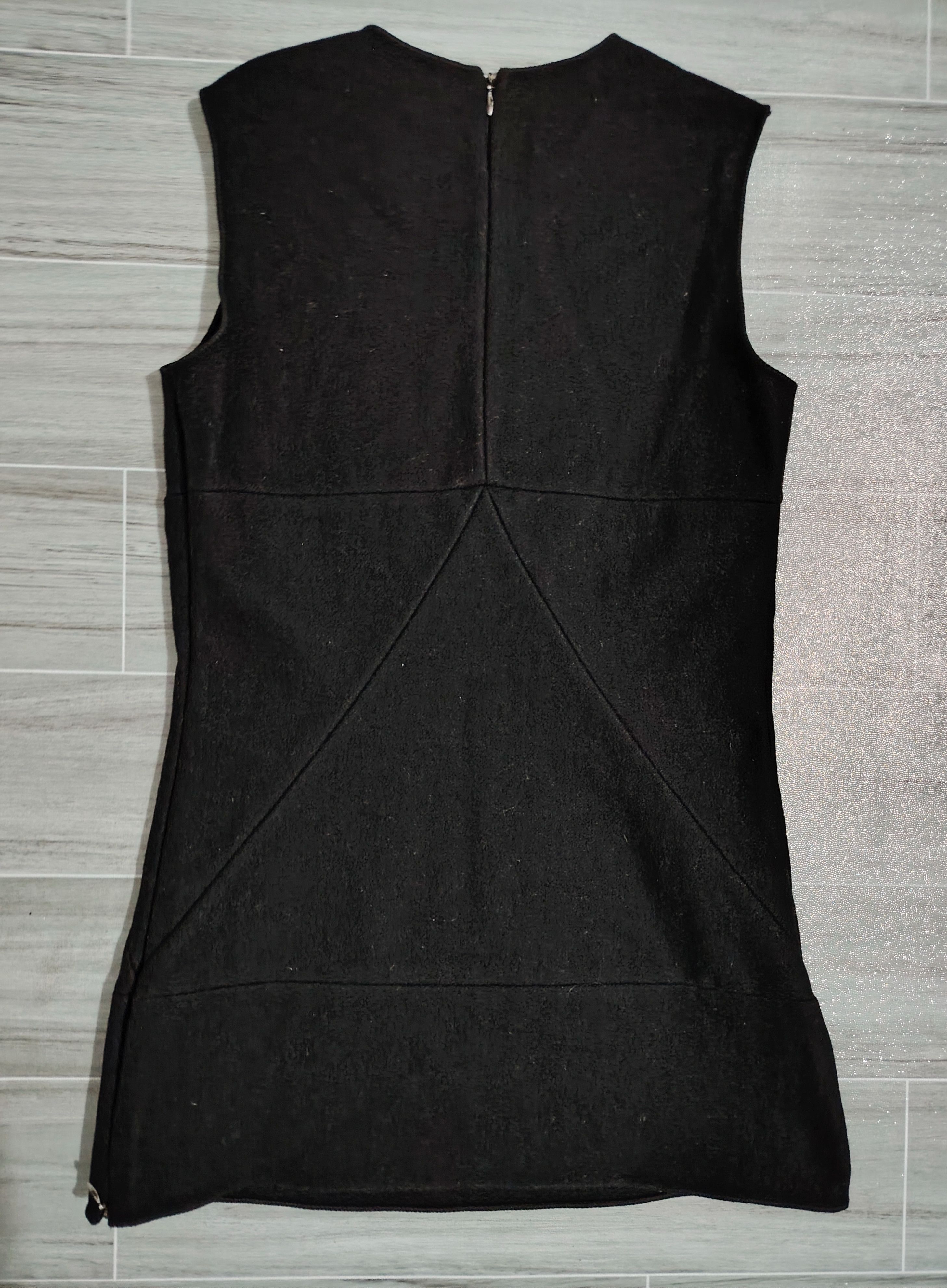 Miu Miu MIU MIU - PRADA - 90's - Archive - Wool Mini Dress Size XS / US 0-2 / IT 36-38 - 7 Thumbnail