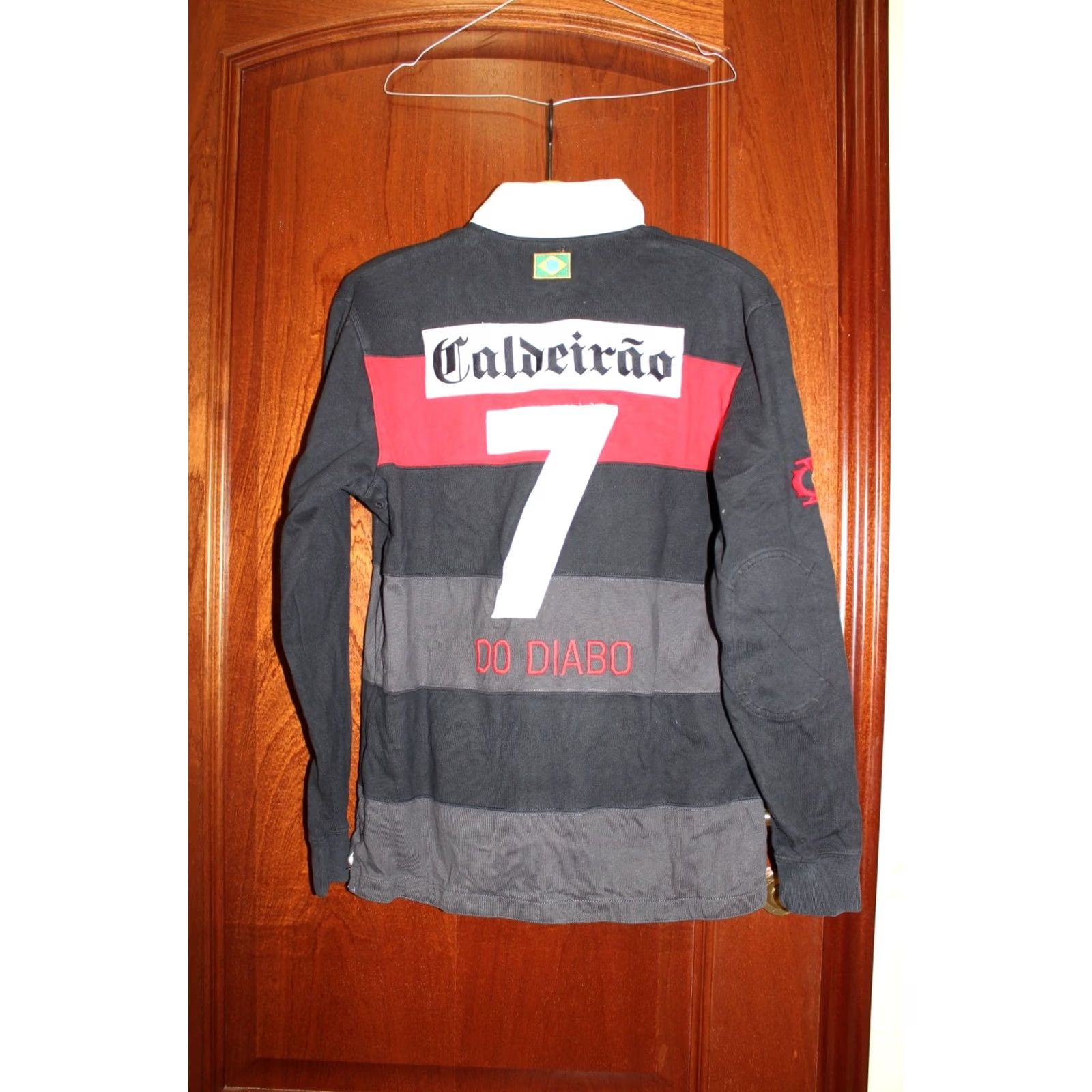 Nike Nike Canarinho Caldeirão Do Diabo Brazil Rugby Polo Longsleeve Jersey M Mens Shirt Size US M / EU 48-50 / 2 - 5 Thumbnail
