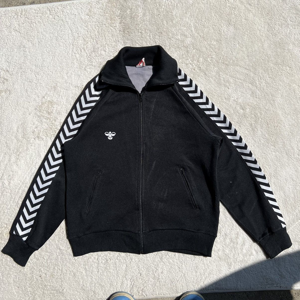 Hummel × Vintage Vintage Hummel Tracktop Jacket Size US L / EU 52-54 / 3 - 1 Thumbnail