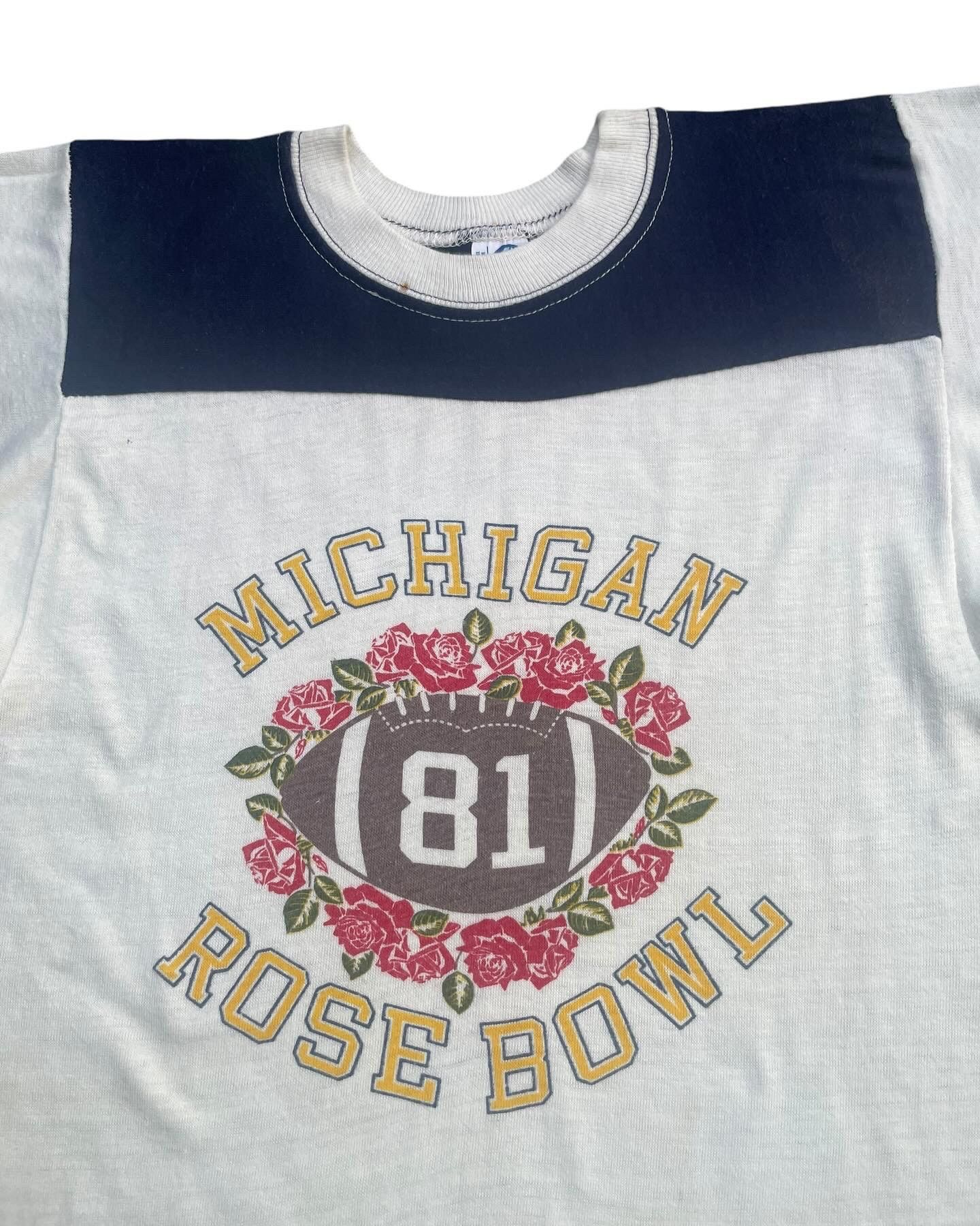Artek Vintage Michigan Rosebowl Tshirt Size US XS / EU 42 / 0 - 3 Thumbnail