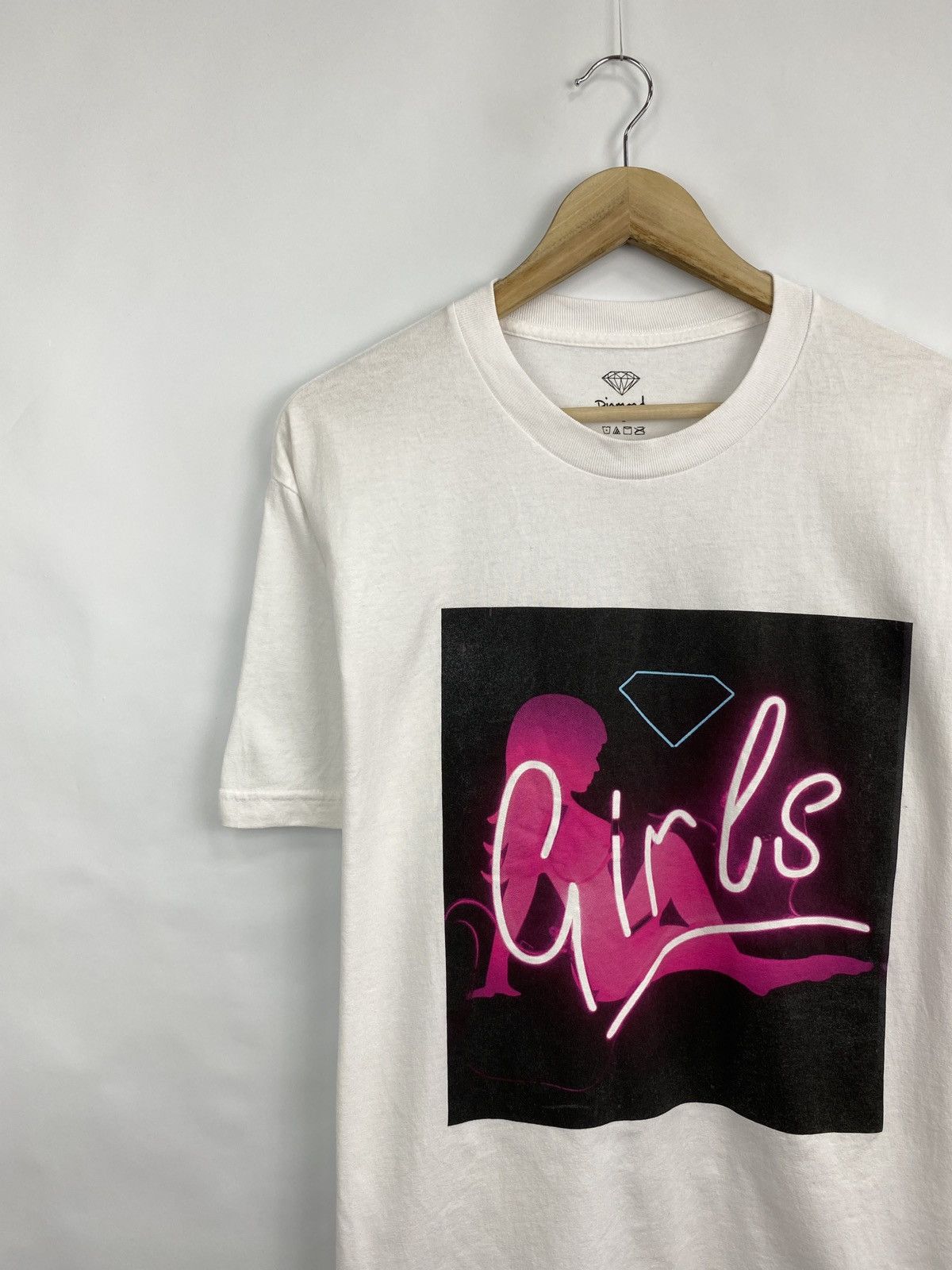 Diamond Supply Co. 🇺🇸 Y2K Diamond Supply Co Girls Skateboard T-Shirt Rare Size US L / EU 52-54 / 3 - 3 Thumbnail