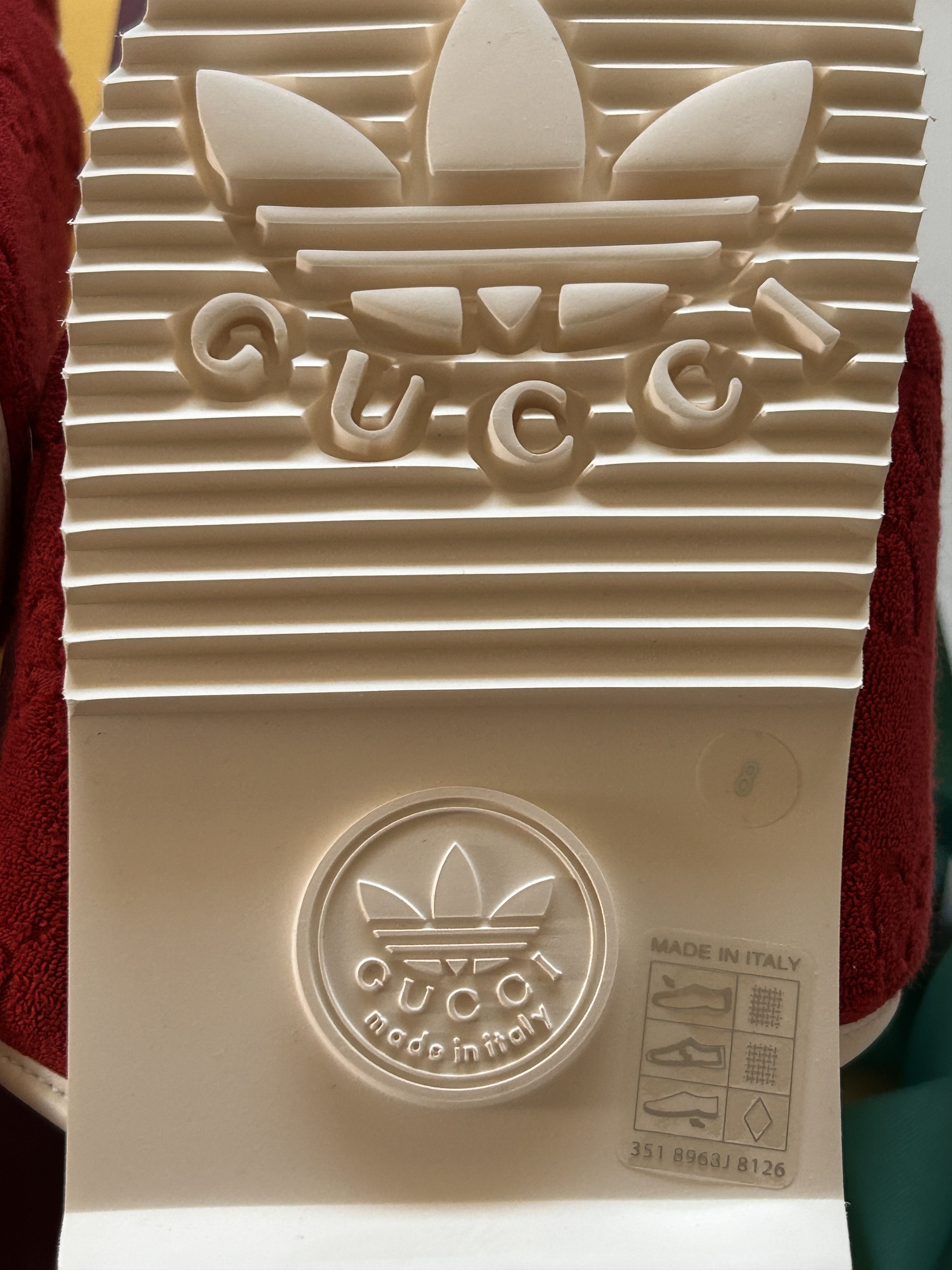 Gucci men's GUCCI adidas x GUCCI GG Platform Sandal 702412 size 8 Size US 8 / EU 41 - 5 Thumbnail