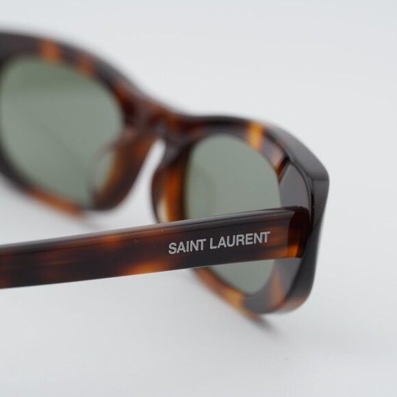 Saint Laurent SL557 SHADE 002 Sunglasses Havana Oval Frame