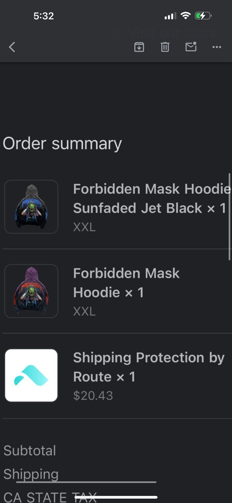 Warren Lotas Warren Lotus: Forbidden Mask Hoodie Size US XXL / EU 58 / 5 - 3 Thumbnail