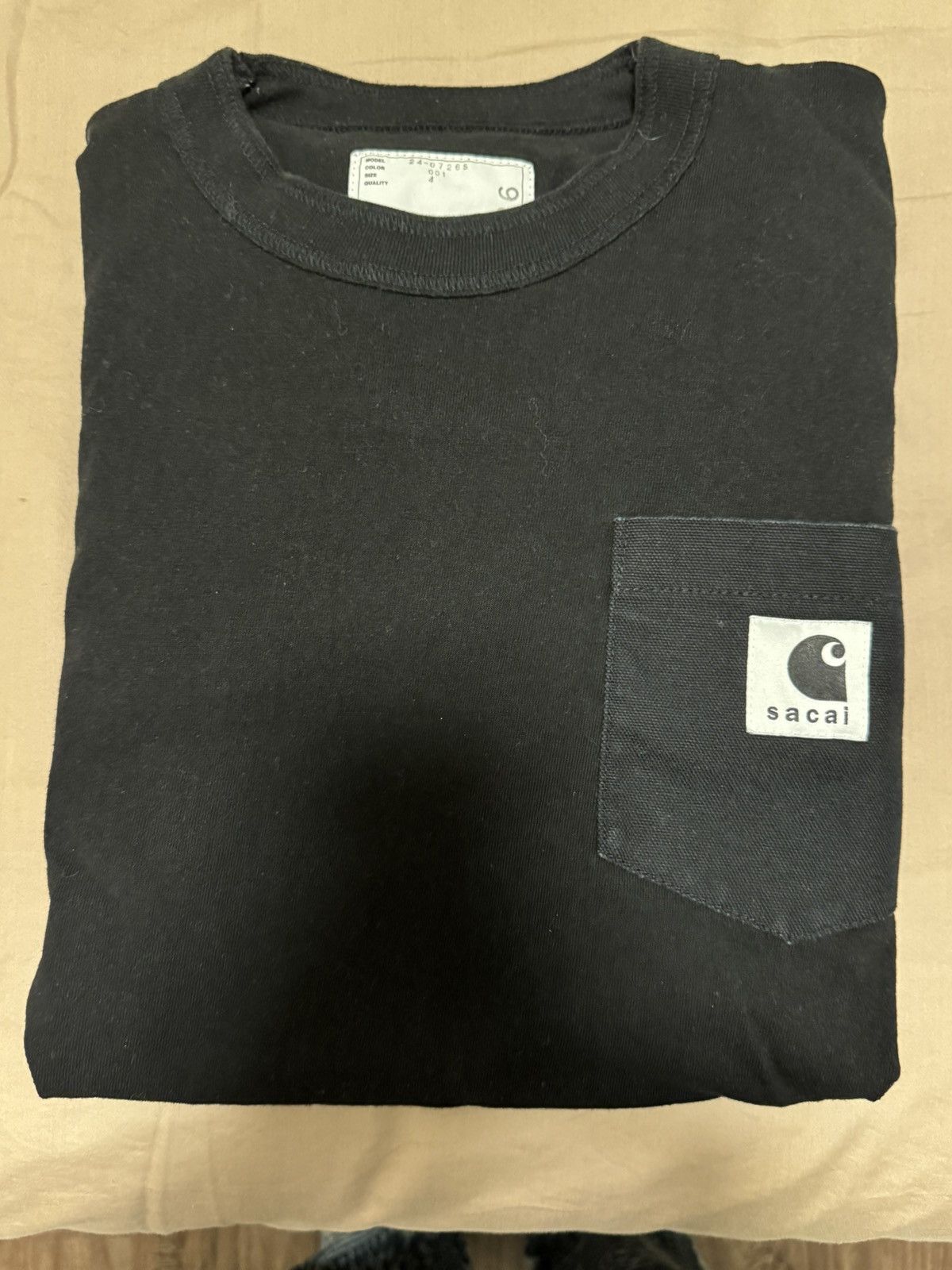 Carhartt Wip × Sacai Sacai x Carhartt long sleeves Size US L / EU 52-54 / 3 - 6 Thumbnail