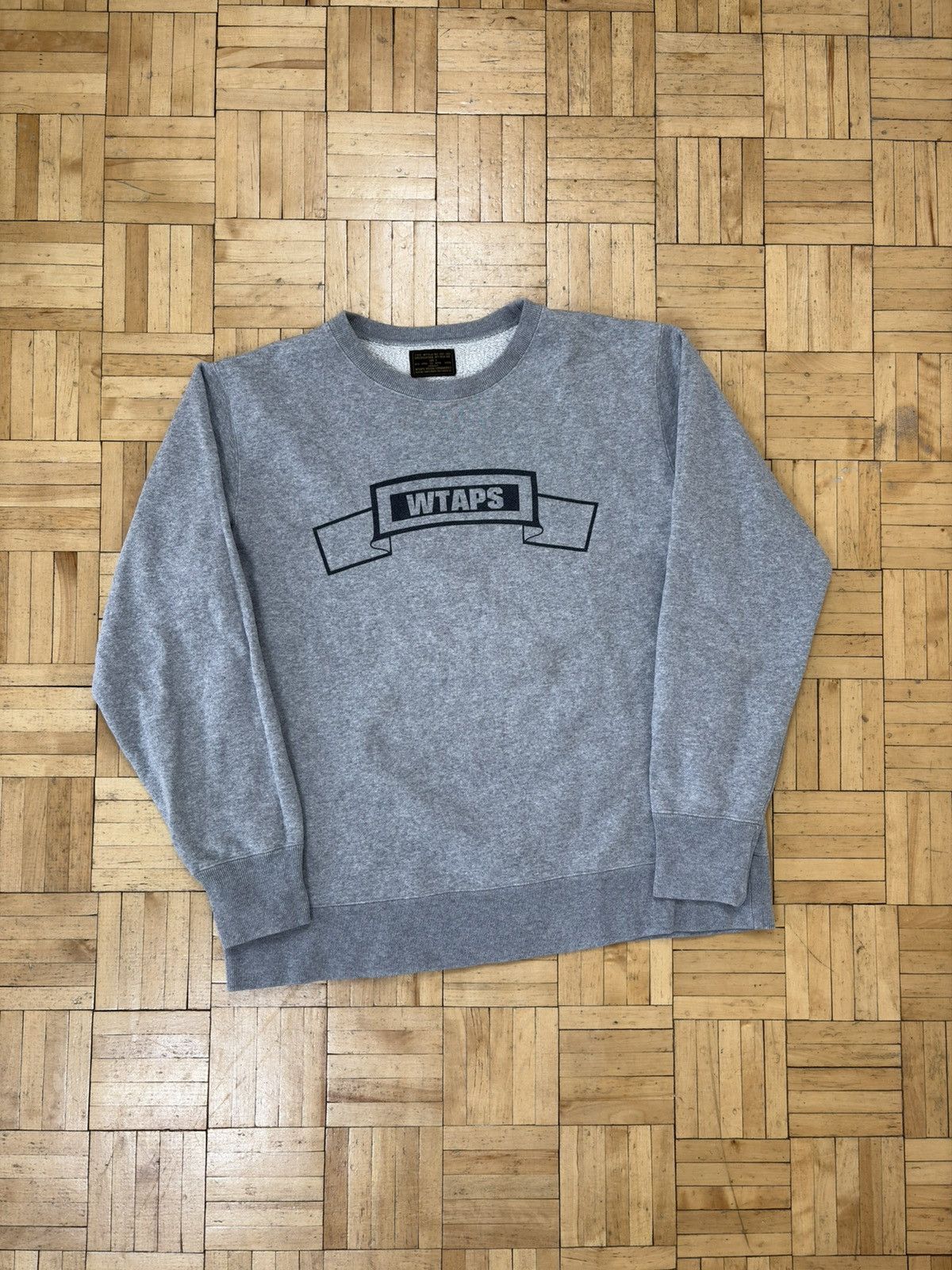 Wtaps WTAPS Made in Japan Grey Sweatshirt Size US M / EU 48-50 / 2 - 1 Thumbnail