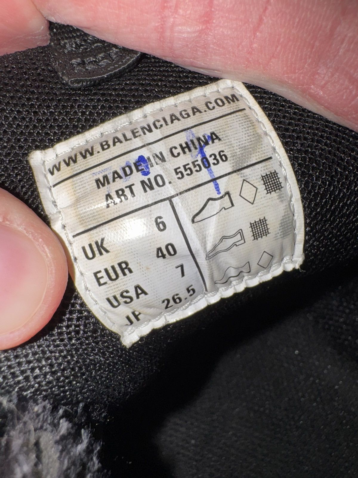 Balenciaga Balenciaga LED Track Triple Black Size US 7 / EU 40 - 15 Thumbnail