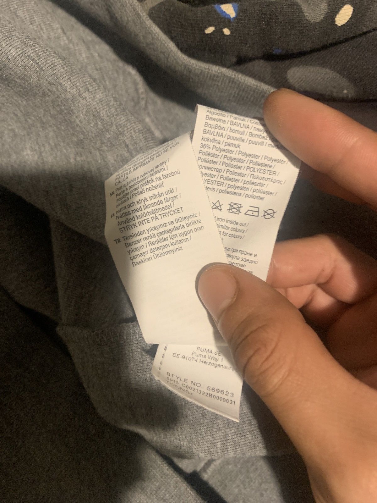 Bape BAPE x PUMA Grey Medium Pullover Hoodie Size US M / EU 48-50 / 2 - 6 Thumbnail