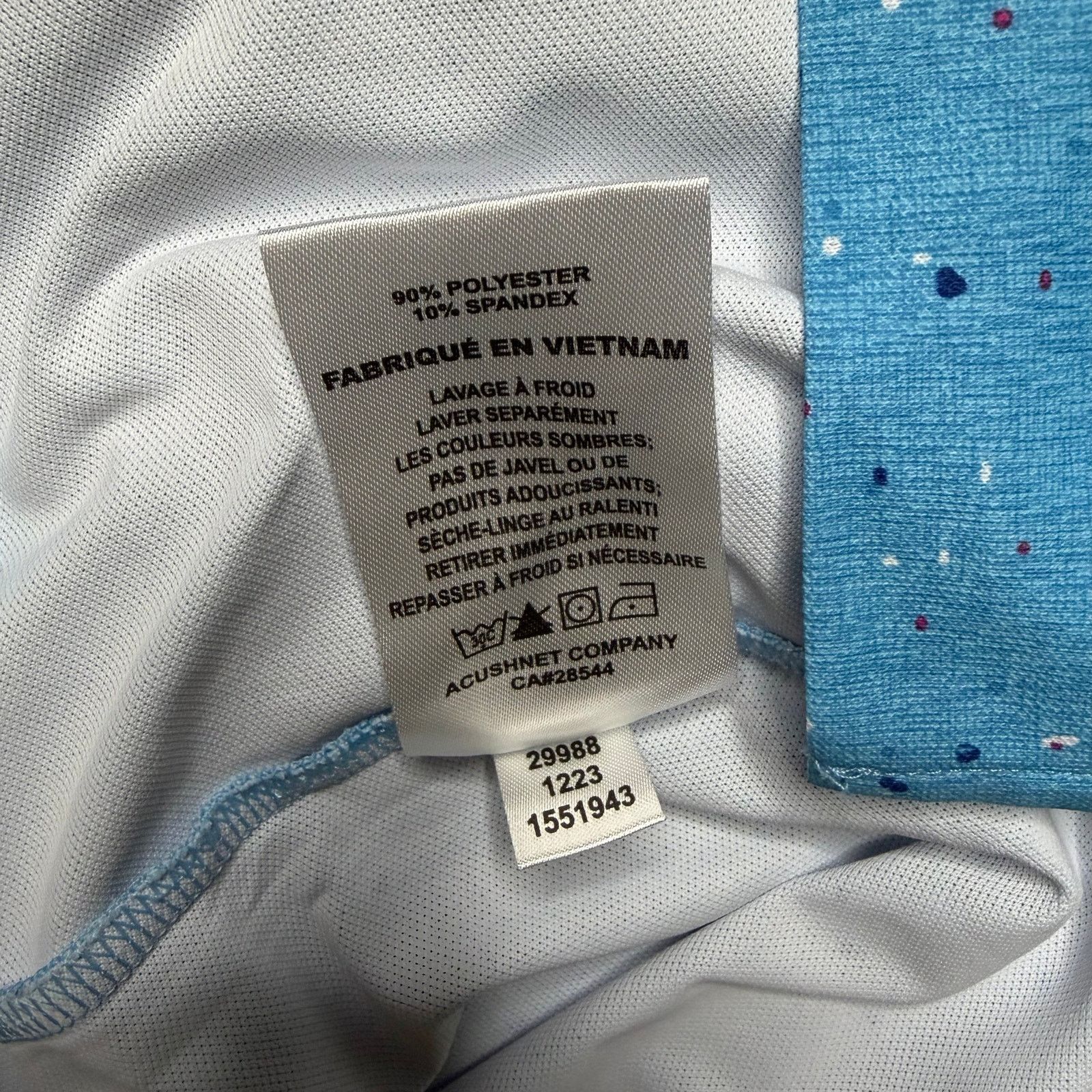 Footjoy FootJoy FJ Whitehawk Ranch Golf Polo Shirt Men’s XL Blue Size US XL / EU 56 / 4 - 10 Thumbnail