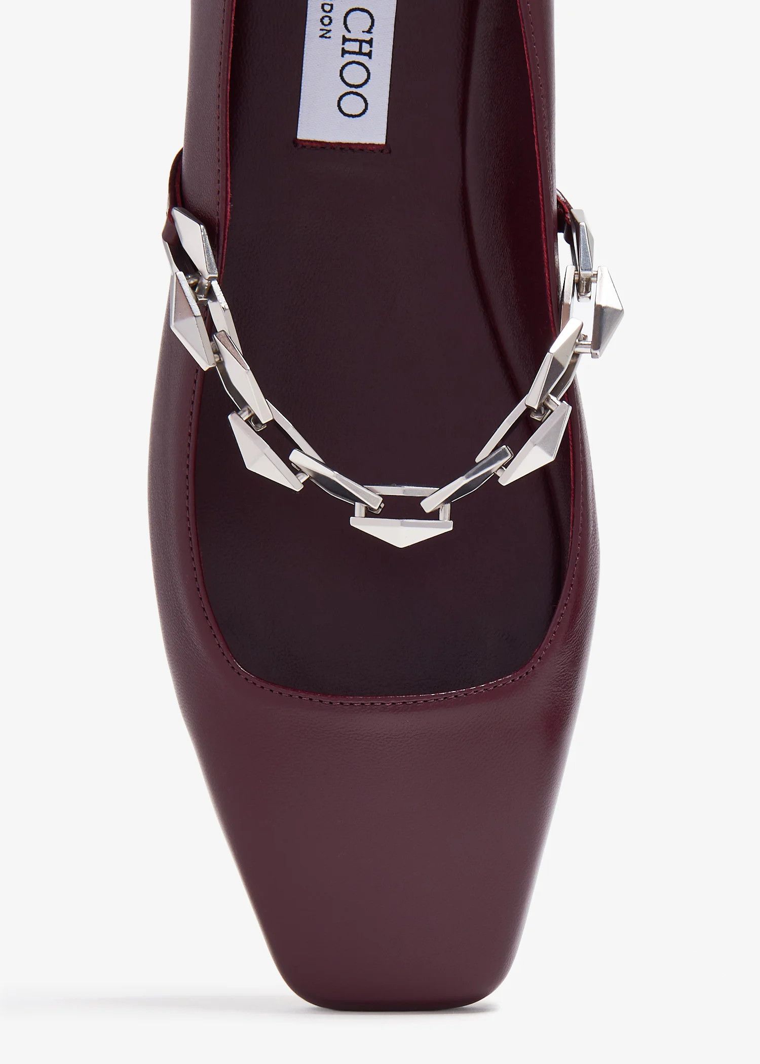 Jimmy Choo o1s22i1n1024 Diamond Tilda Ballet Flats in Purple Size US 11 / IT 41 - 3 Thumbnail