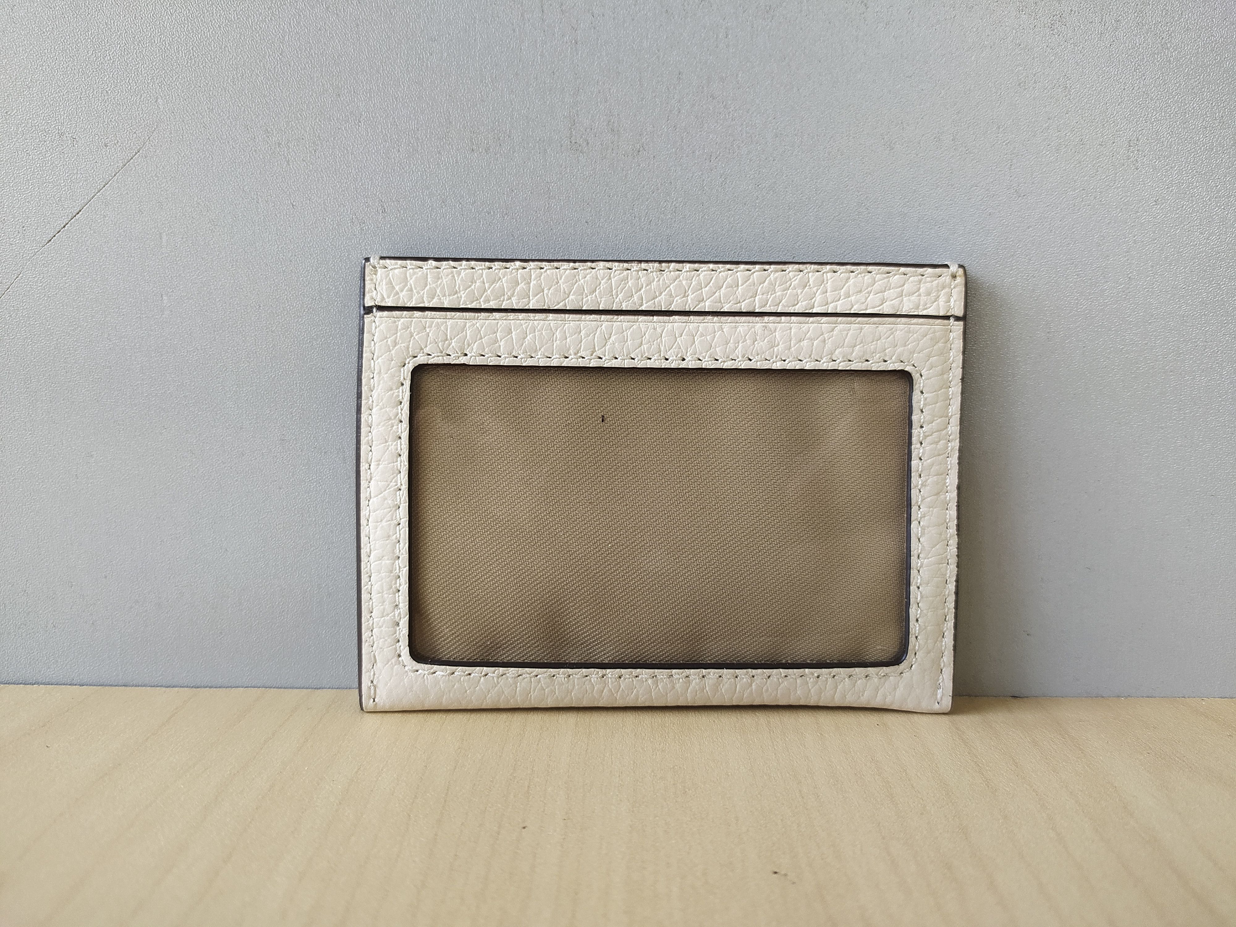 Coach Coach Pebbled Leather Card/ID Holder Free Shipping T/1911 Size ONE SIZE - 4 Thumbnail