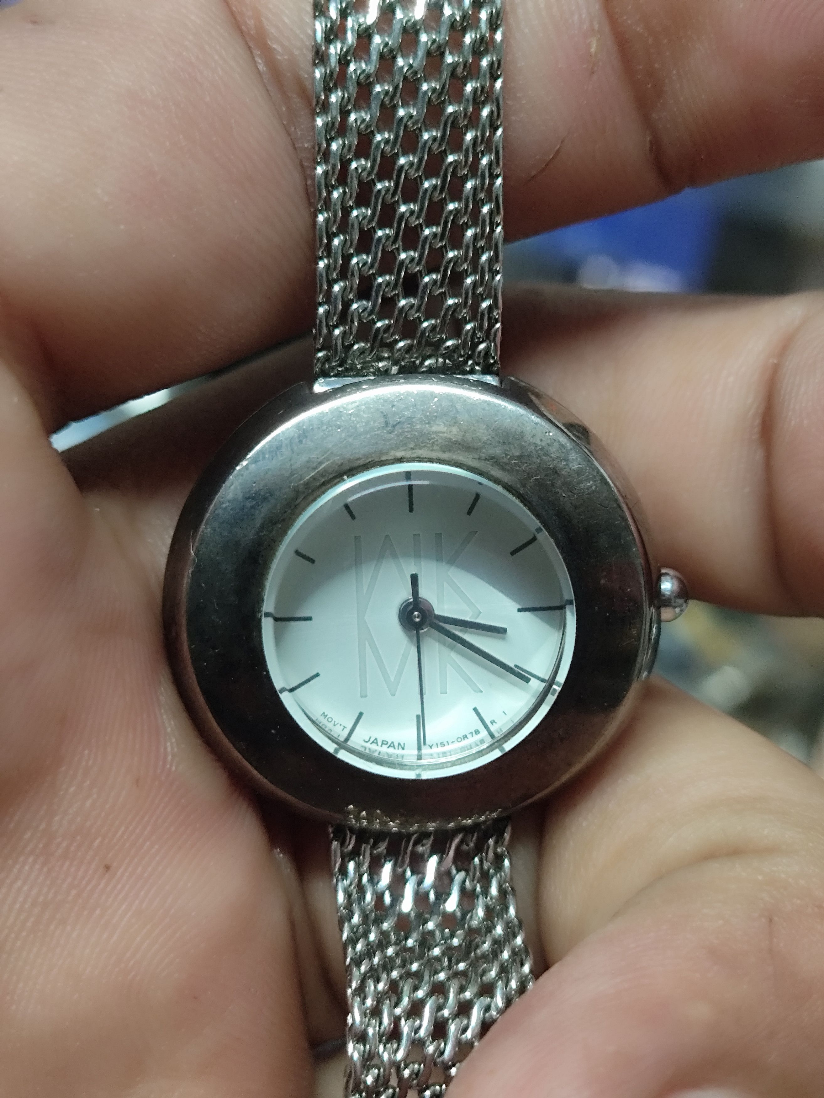 Michel Klein × Vintage MK MICHEL KLEIN LADIES VINTAGE WATCH FULL STEEL Size ONE SIZE - 2 Thumbnail