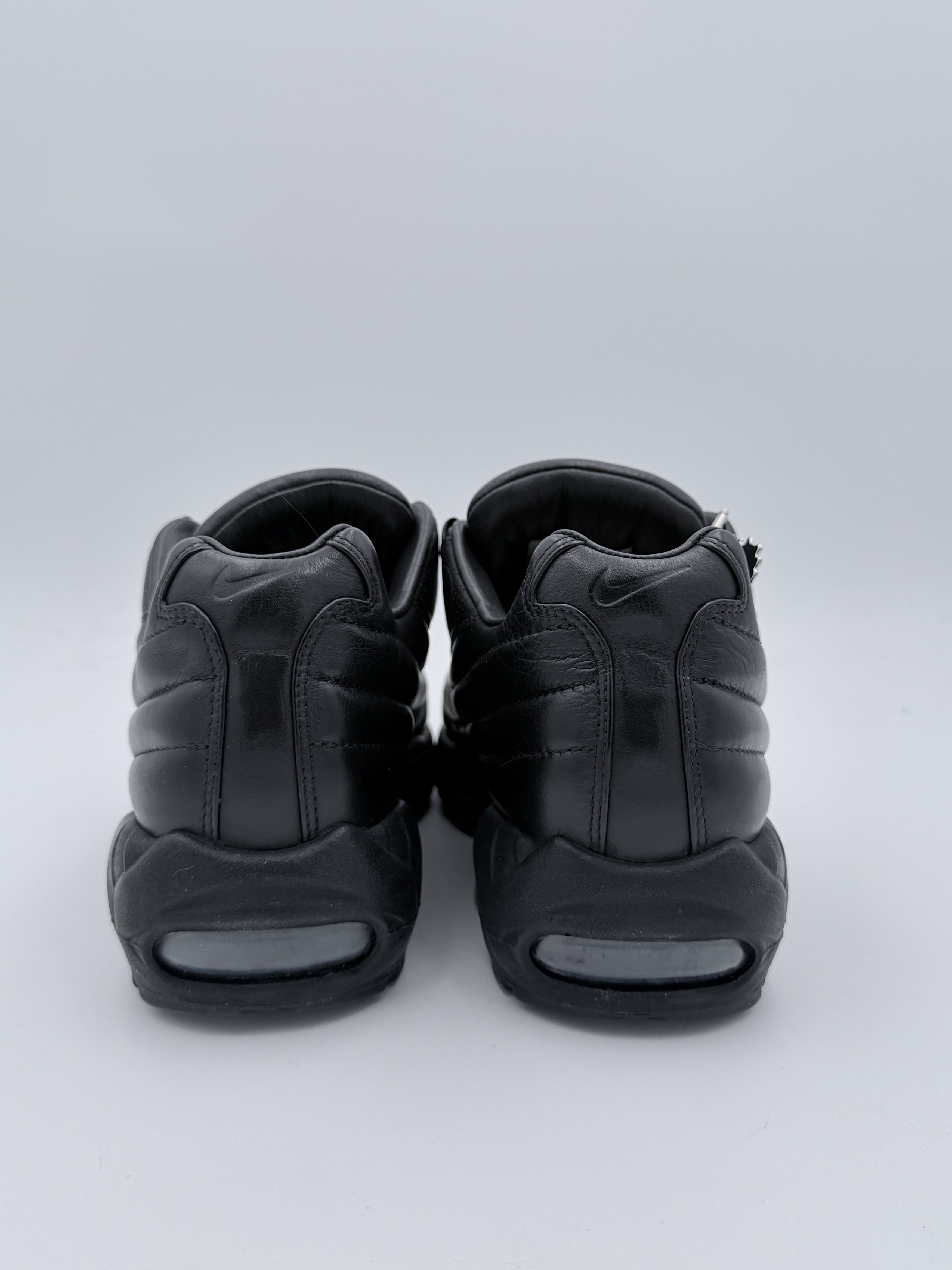 Nike × Supreme Supreme Air Max 95 Leather Lux Made in Italy Black Size US 9.5 / EU 42-43 - 7 Thumbnail